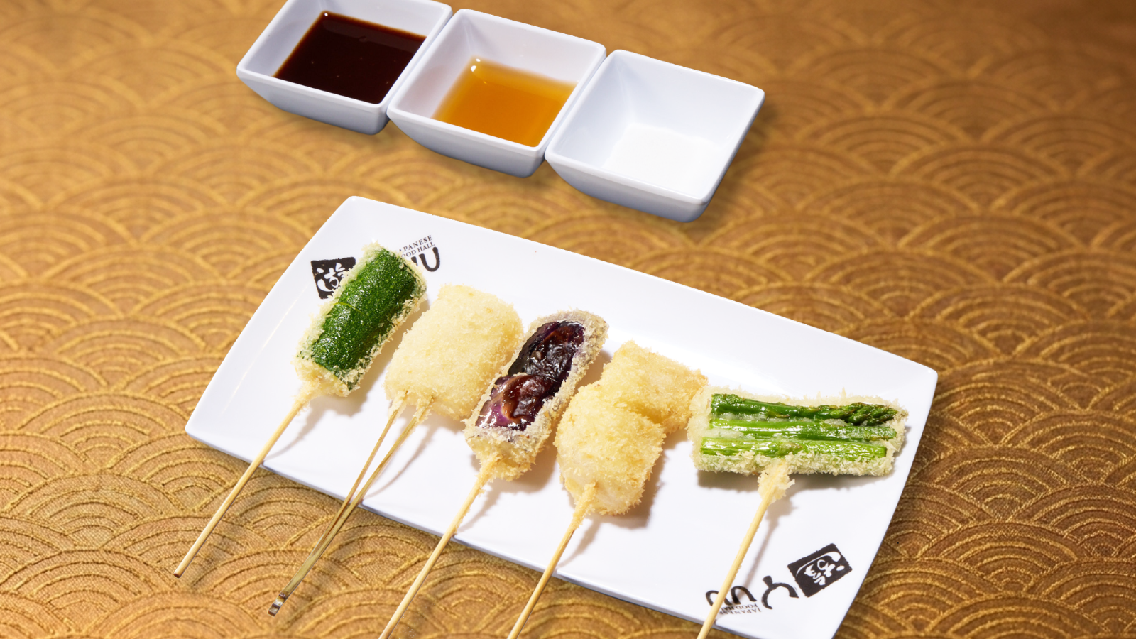 Sai-Vegitable Kushikatsu set