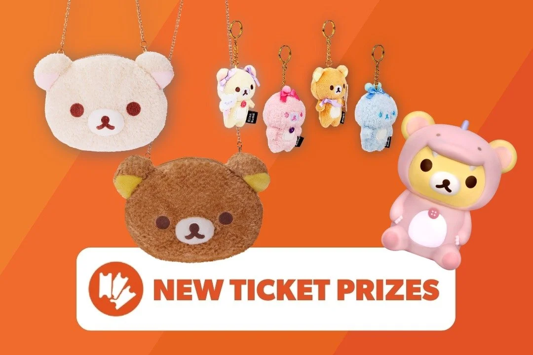 New Ticket Prizes