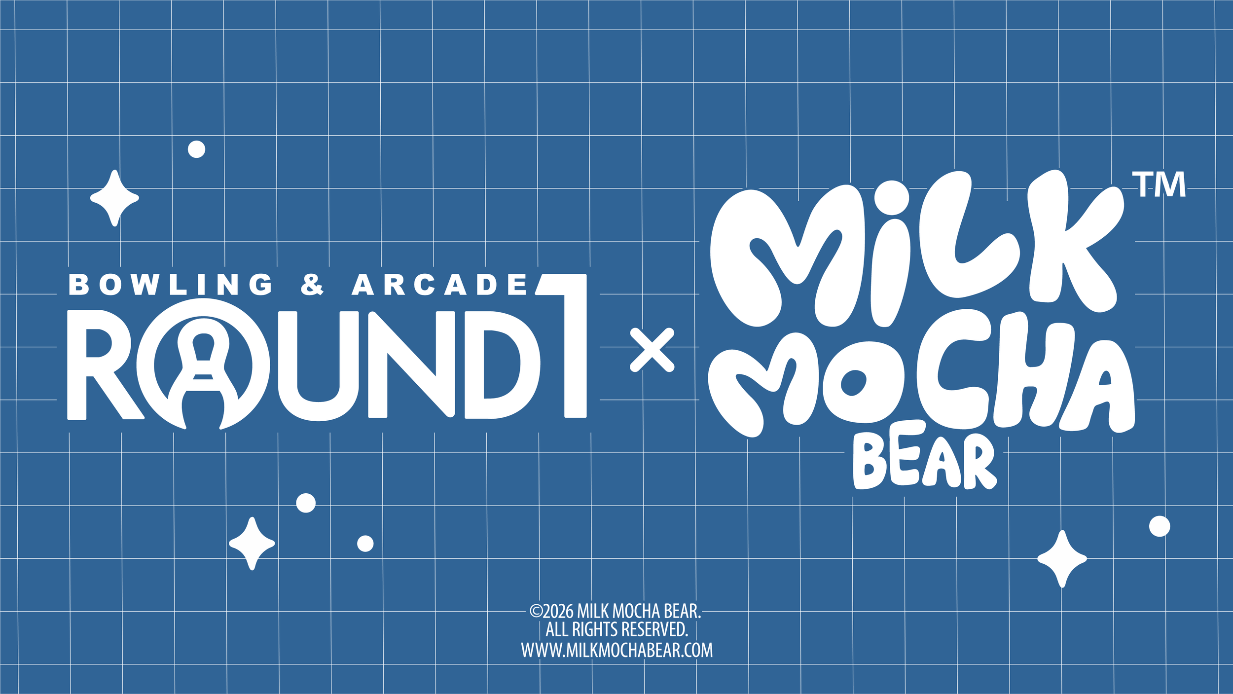 Round1 x Milk Mocha Bear