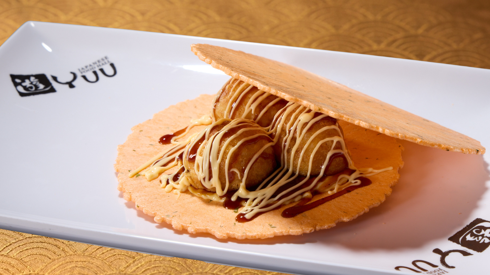Tako-Sen (Takoyaki Cracker Sandwich)