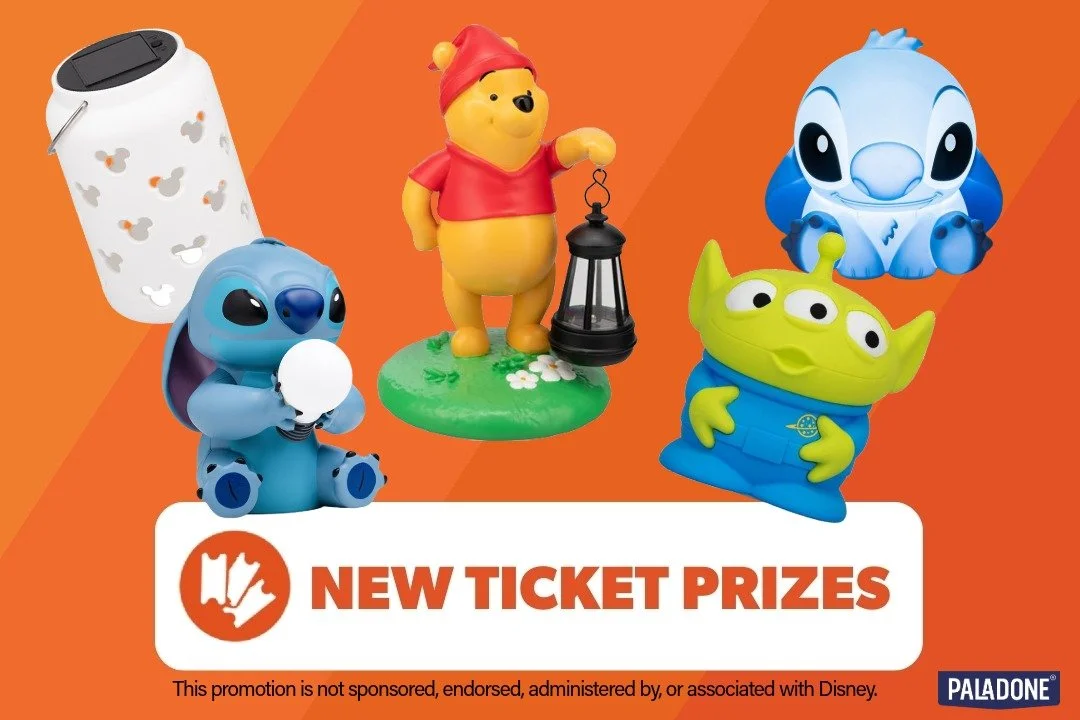 New Ticket Prizes