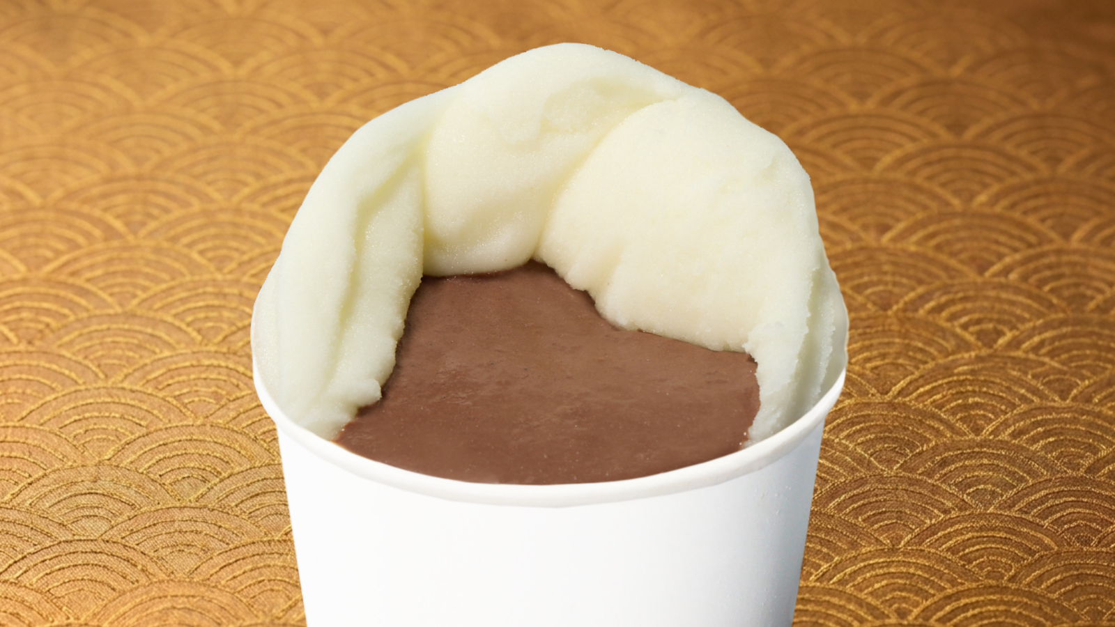 Yuzu Sorbet &amp; Milk Chocolate Gelato