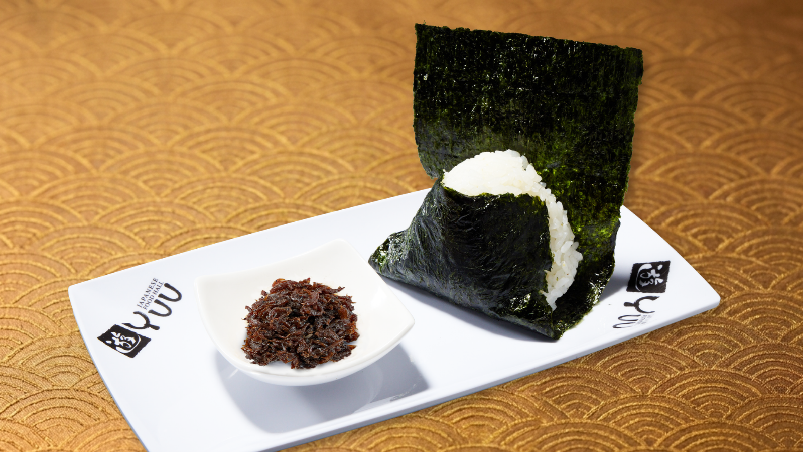 Ami Onigiri (Sweet Soy-Braised Tiny Shrimp)