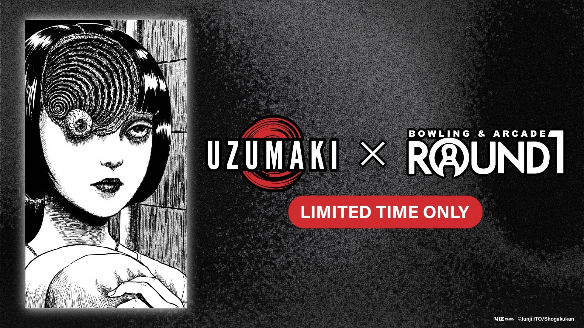 Ito Junji's Uzumaki x Round1 USA collaboration