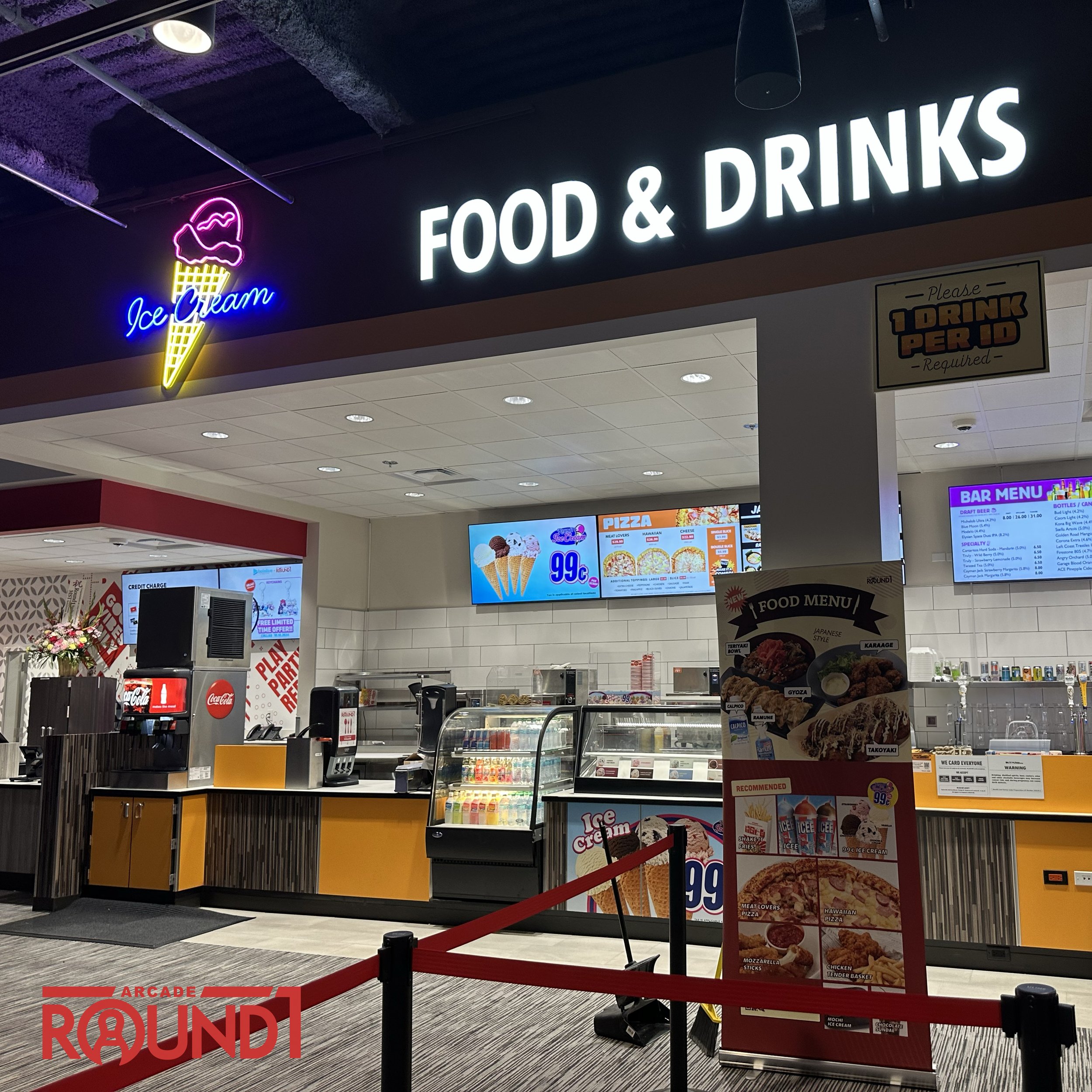 Round1 Arcade | The Shops at Mission Viejo | 555 The shops at Mission ...