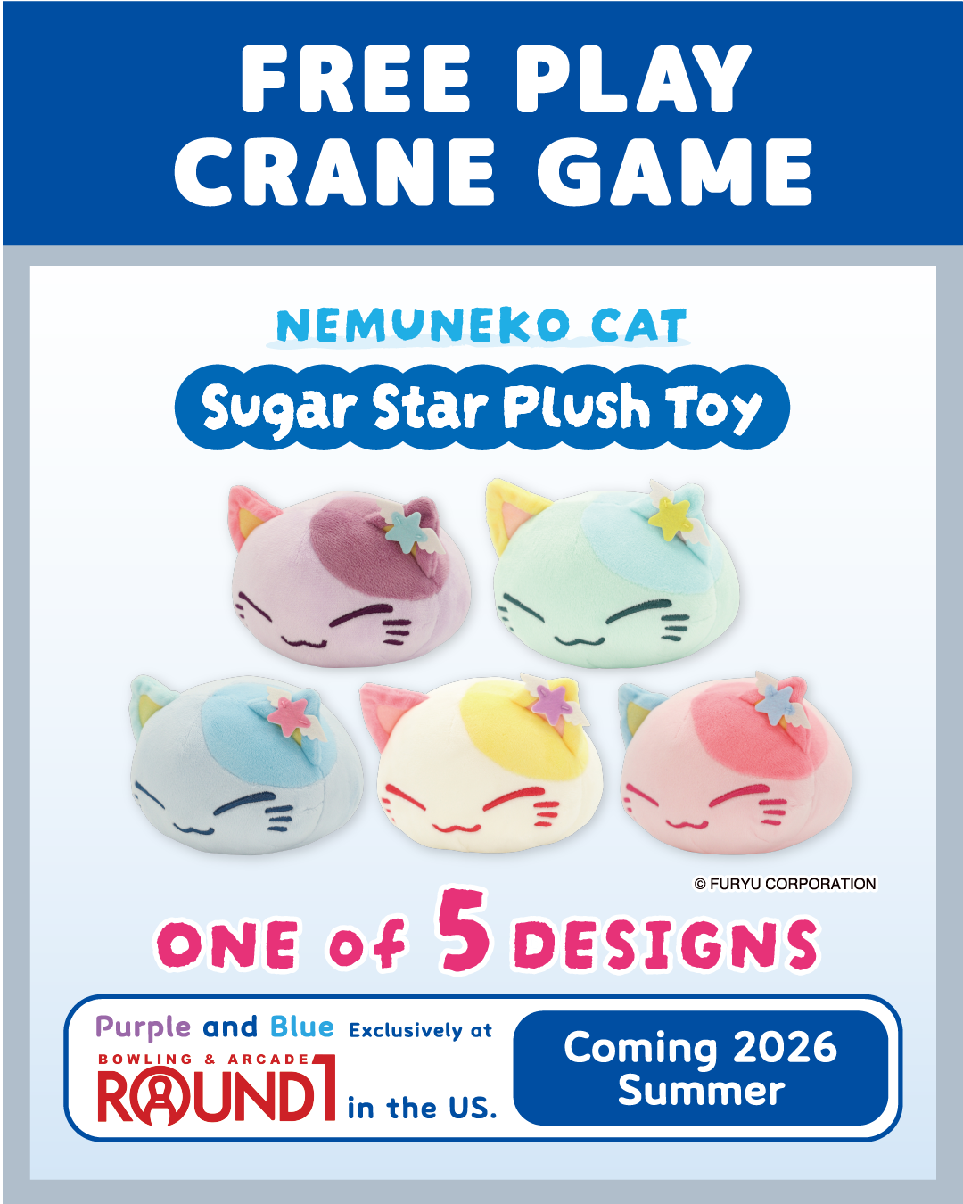 Visit FURYU booth Anime Expo  for free crane games