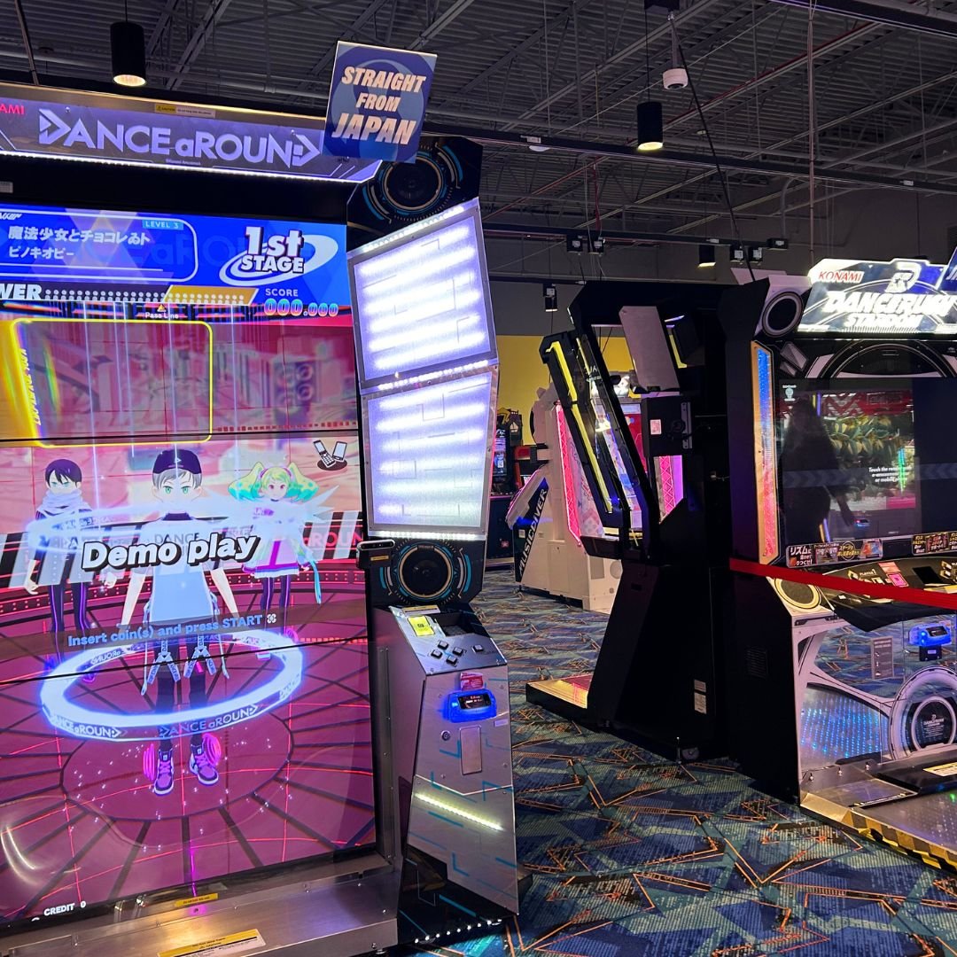 Round1 Arcade Las Vegas South Premium Outlets | Japanese Arcade Games | Dance | Music | Dance aRound | Konami | round1 vegas, round 1 las vegas, round one las vegas, round1 las vegas south premium outlets, round 1 south outlets, round 1 vegas, round