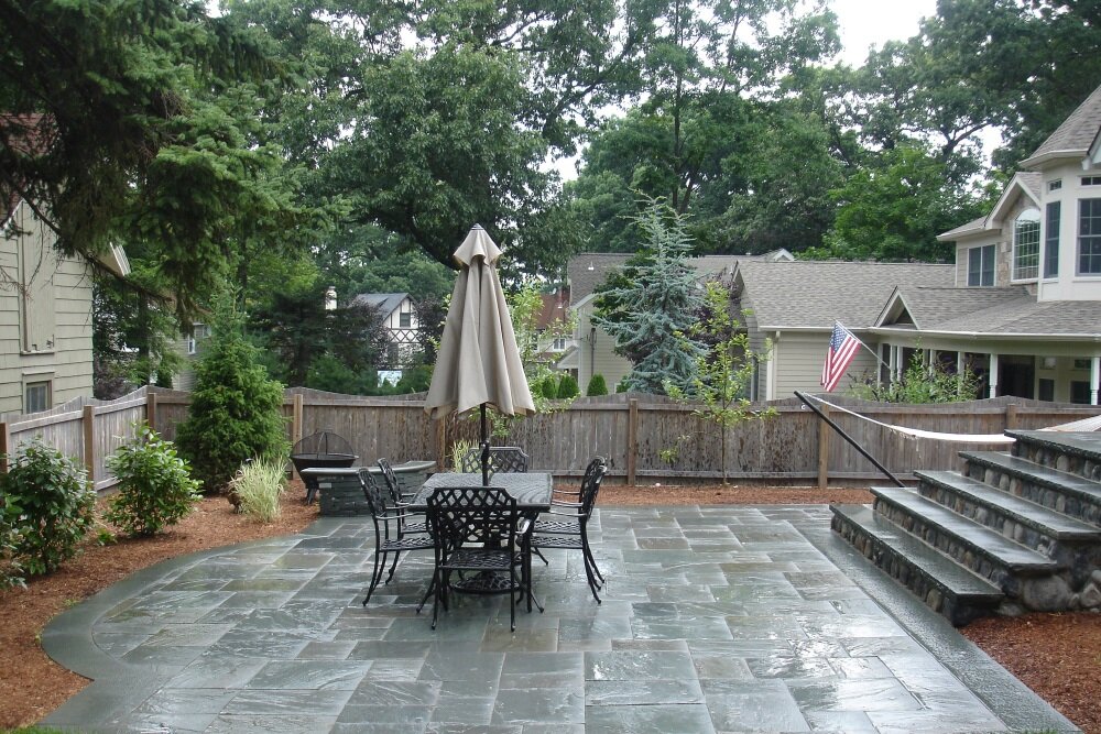 Beautiful paver patio in Mountain Lakes, NJ