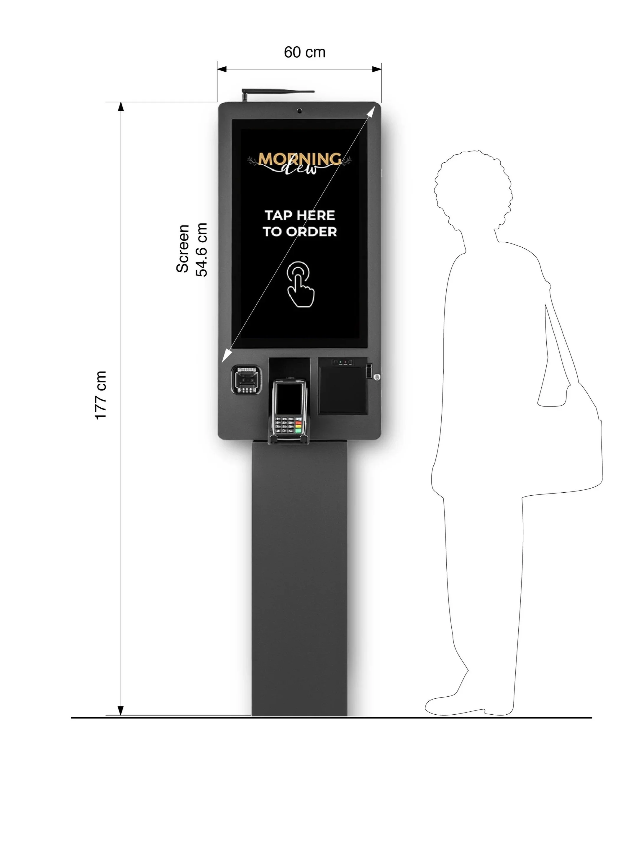 Self-serve size