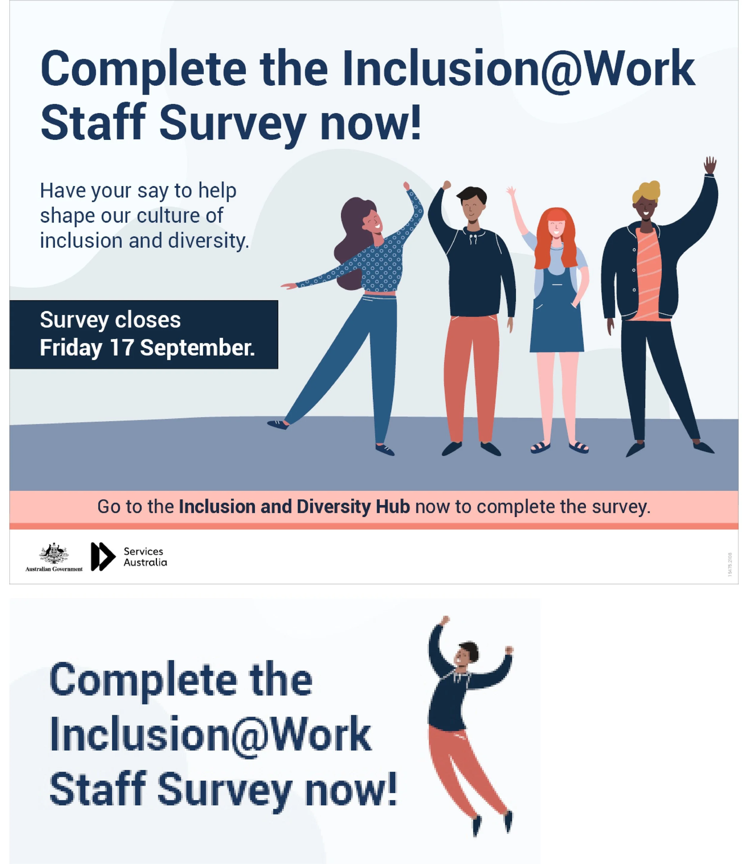 Internal screensaver and intranet thumbnail