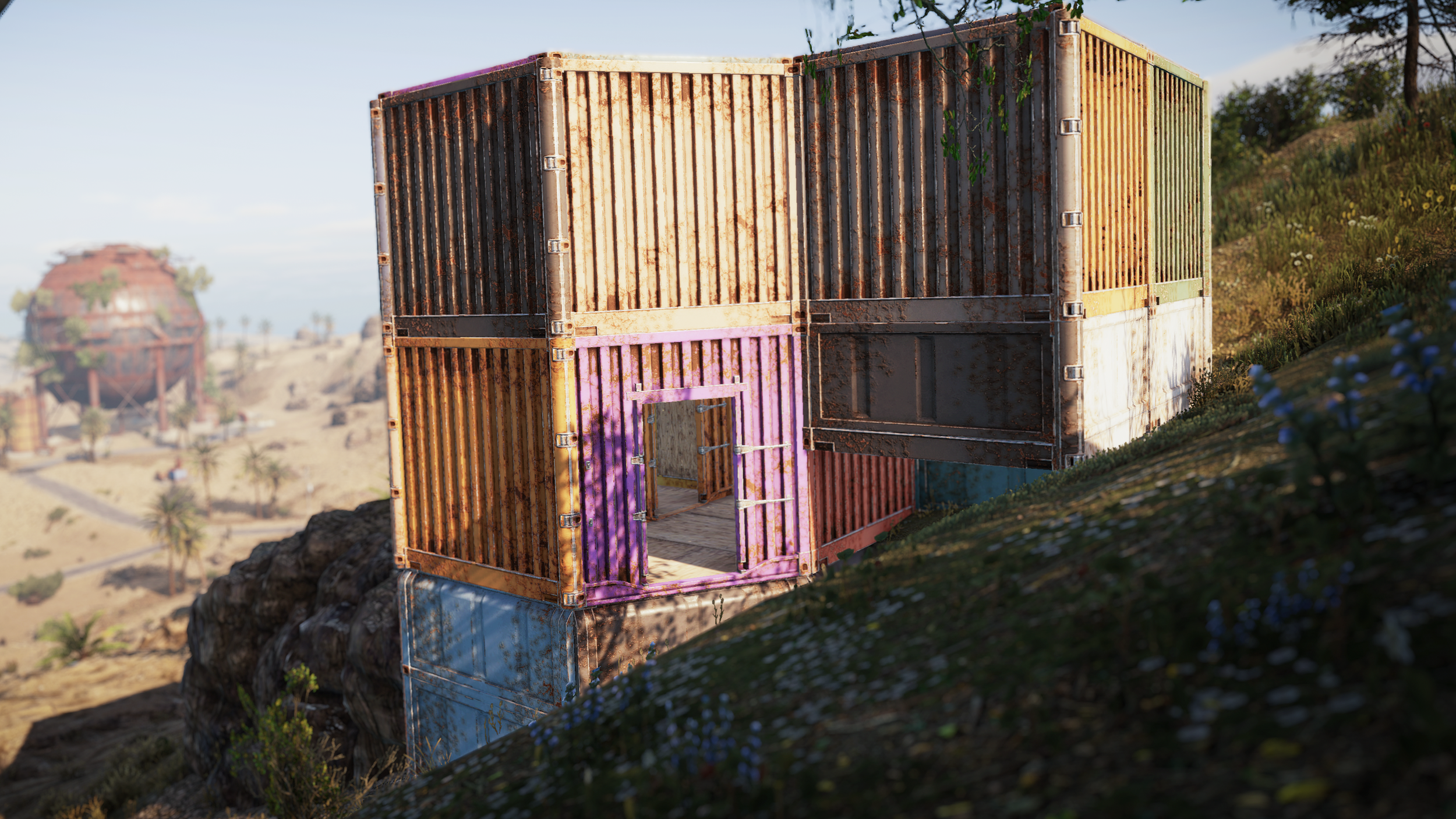 Shipping Container Building Skin — Rust Console Edition