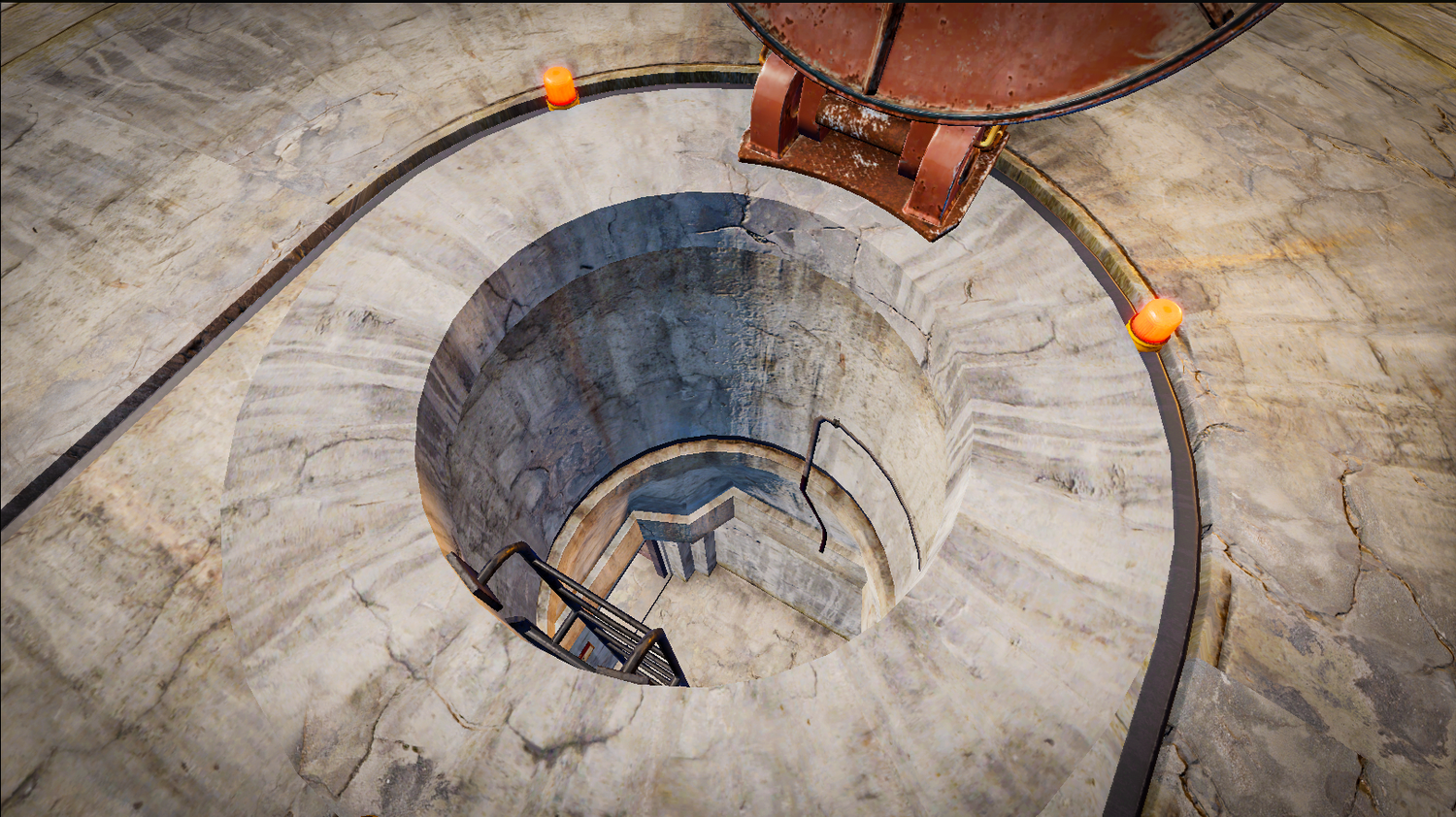 Rust Console Edition bunker entrance to the underground network