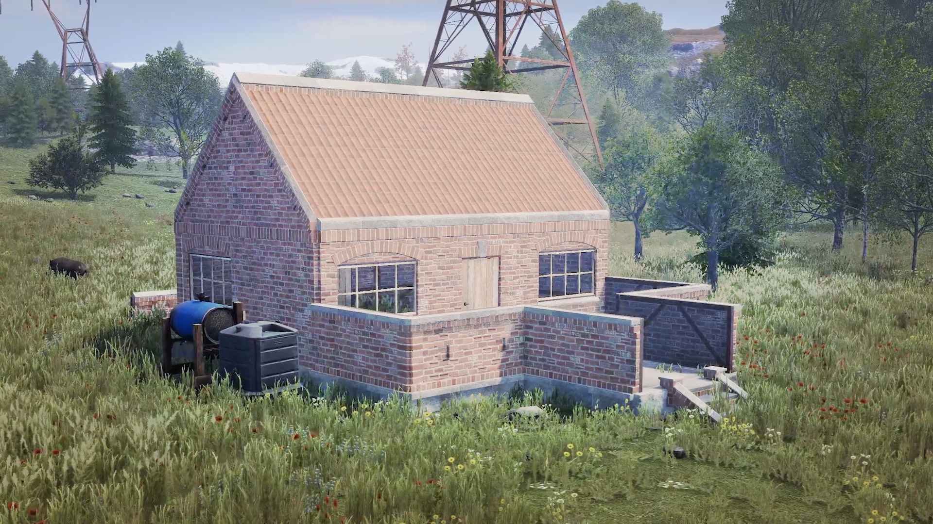 Crypt Rust Building Skin Brick Building Skin — Rust Console Edition