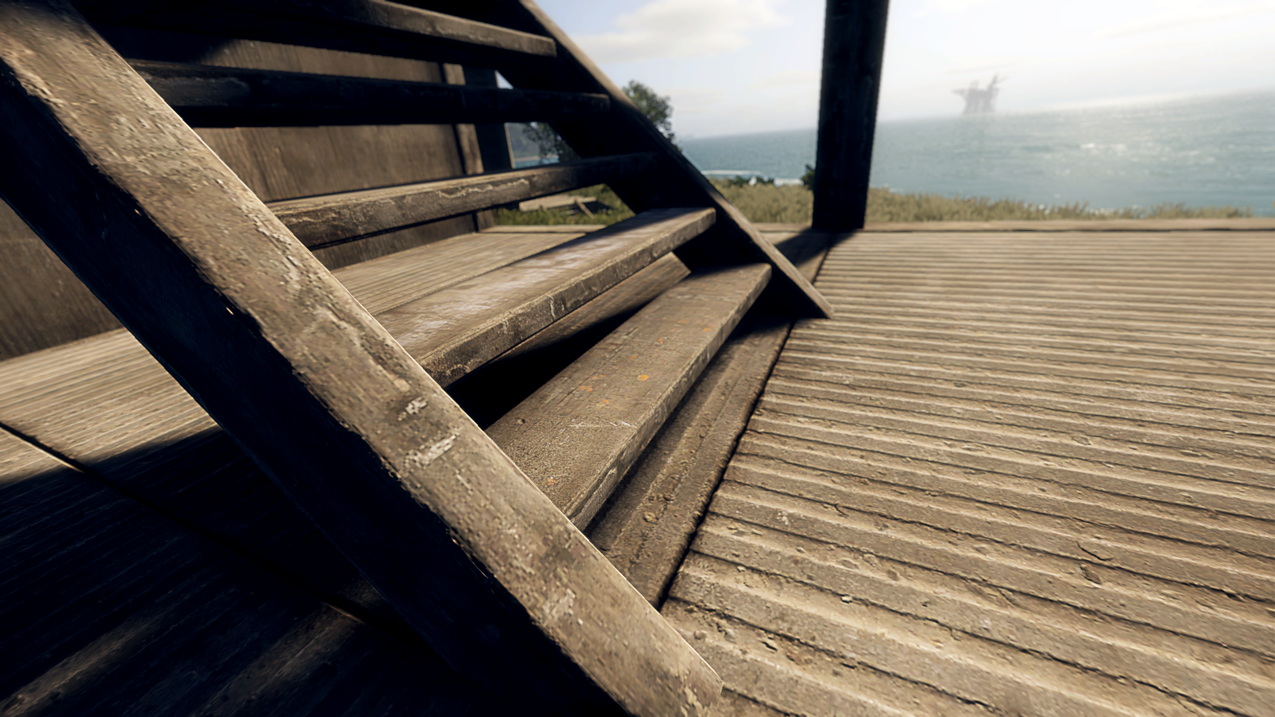 Brutalist Building Skin — Rust Console Edition