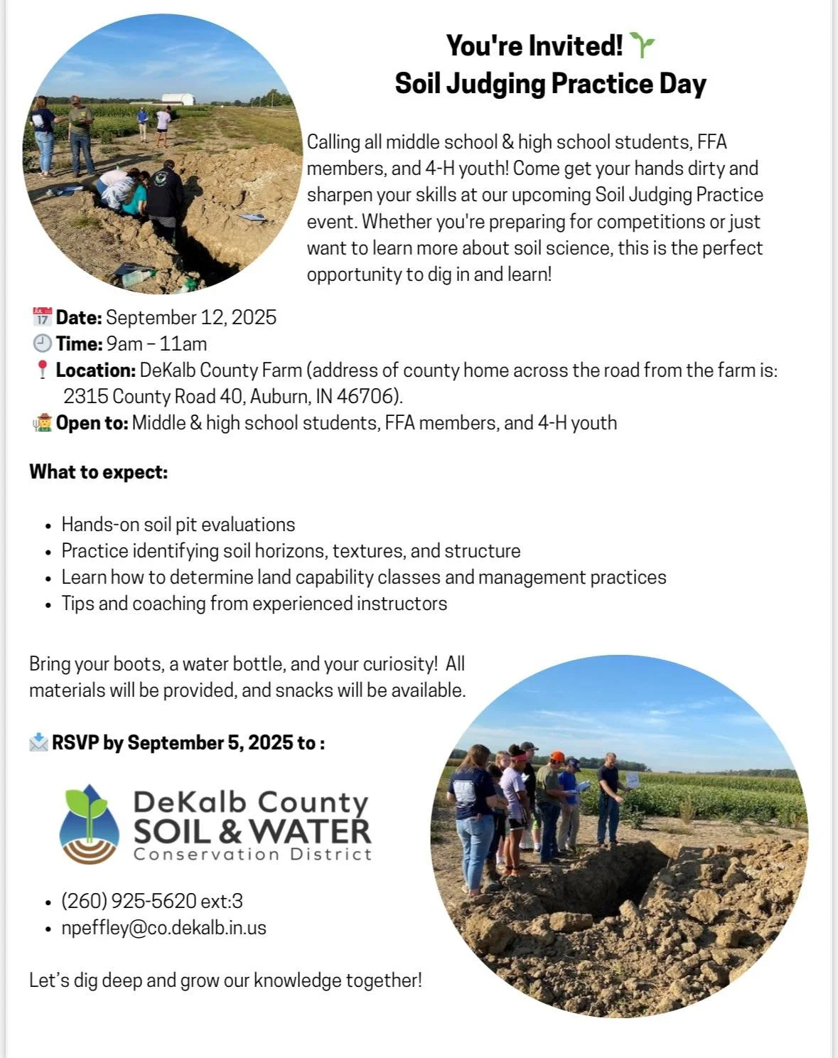 Youth Soil Judging