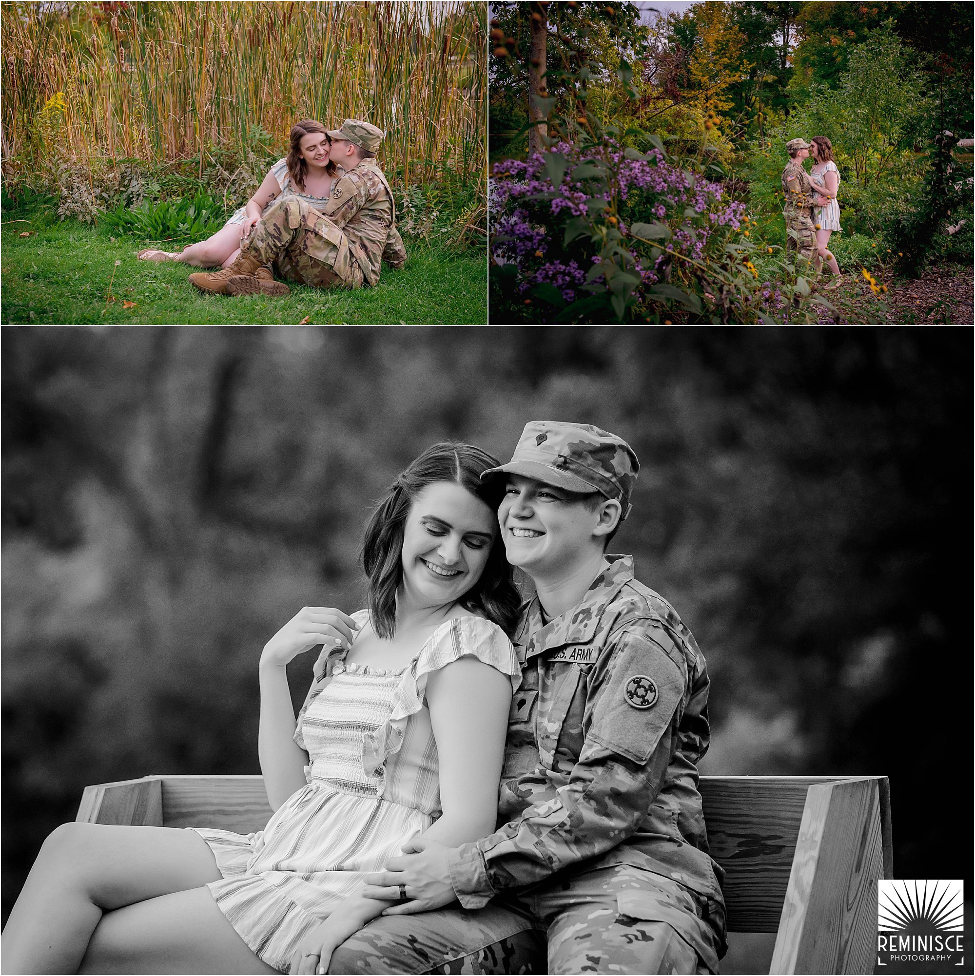 61-same-sex-engagement-photos-brown-deer-park-milwaukee-lgbtq-friendly-snuggling-on-bench-military-couple.jpg