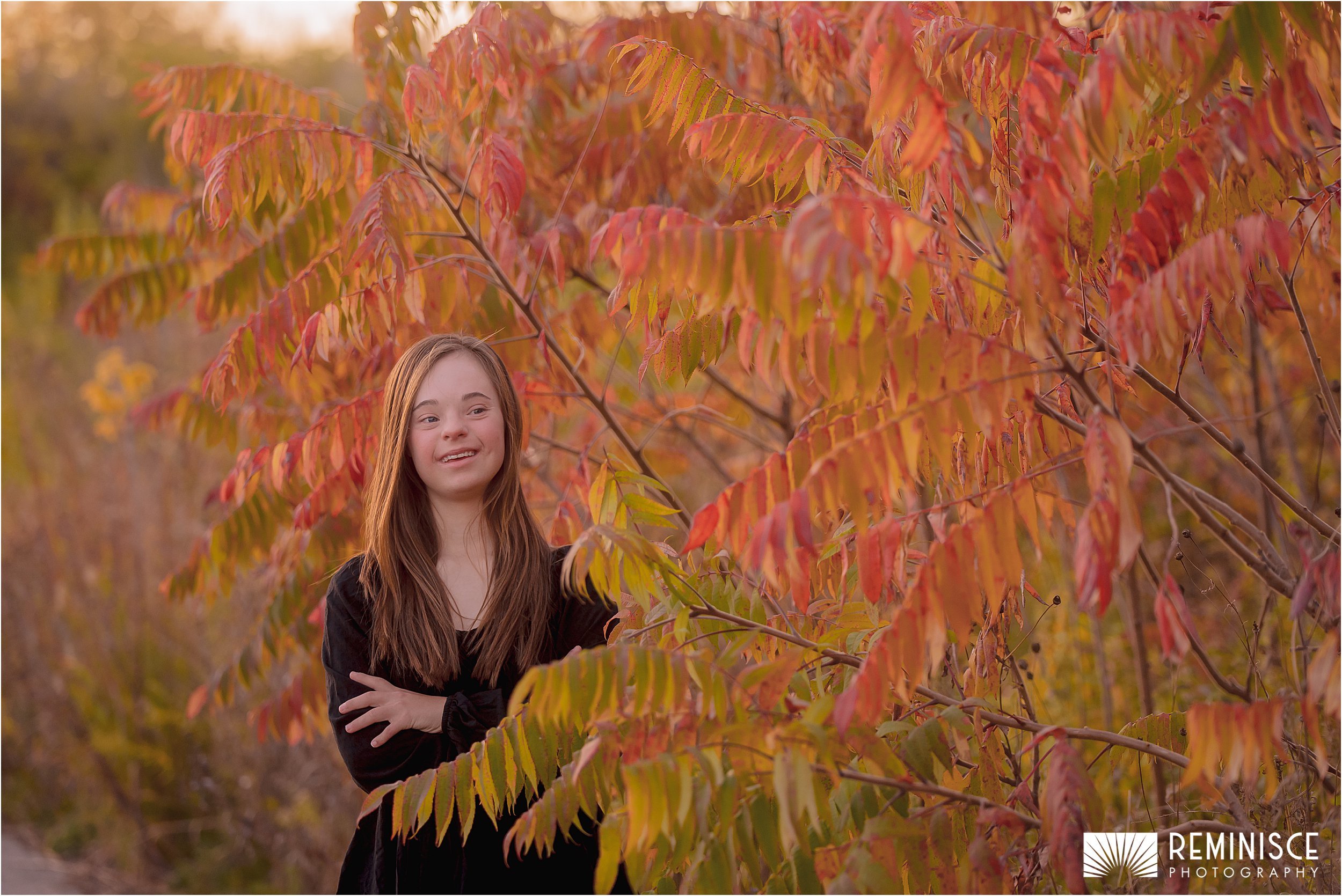 08-red-fall-leaves-golden-sun-senior-girl.JPG