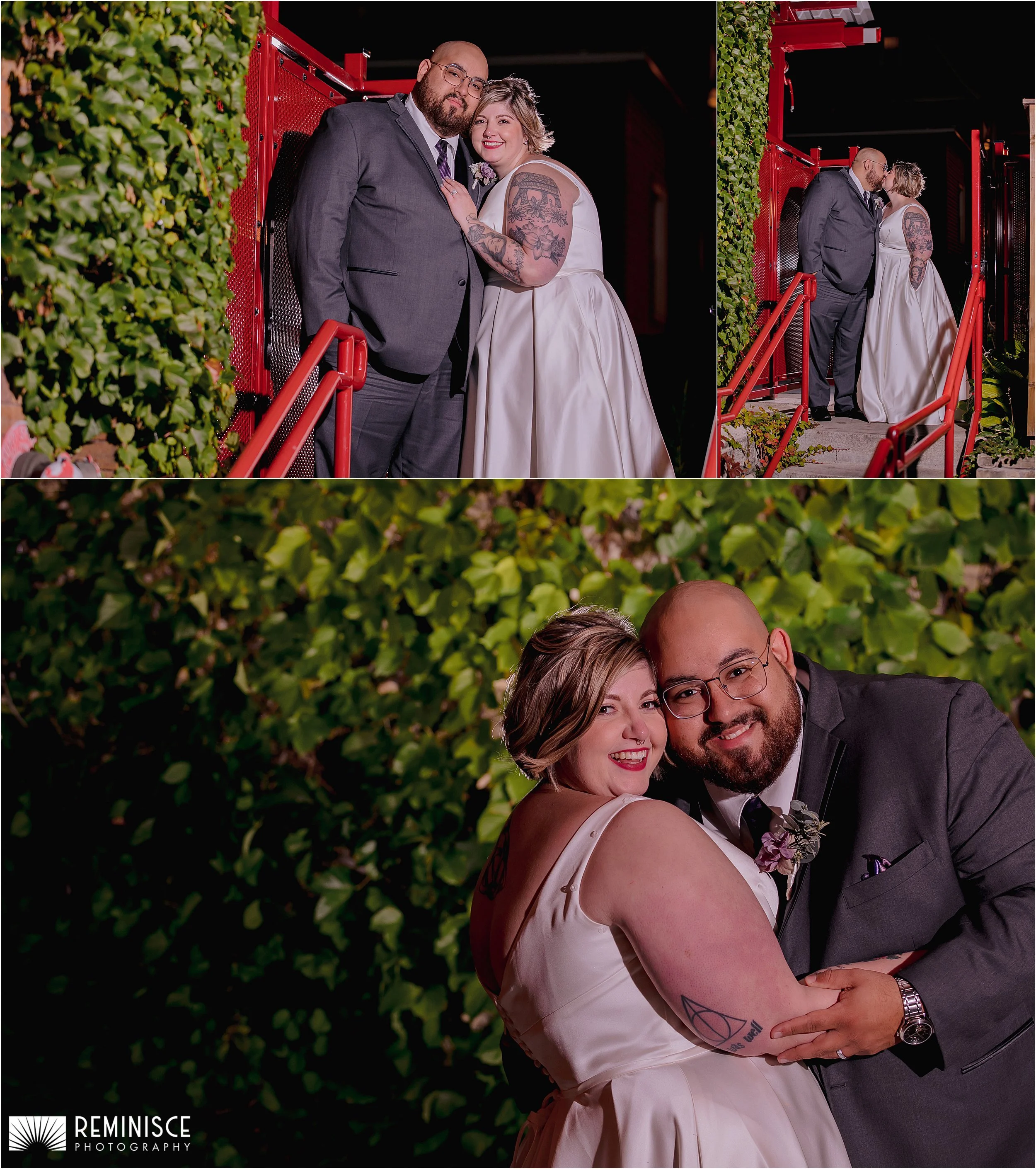 28-night-photos-bride-groom-green-ivy-red-railing.JPG