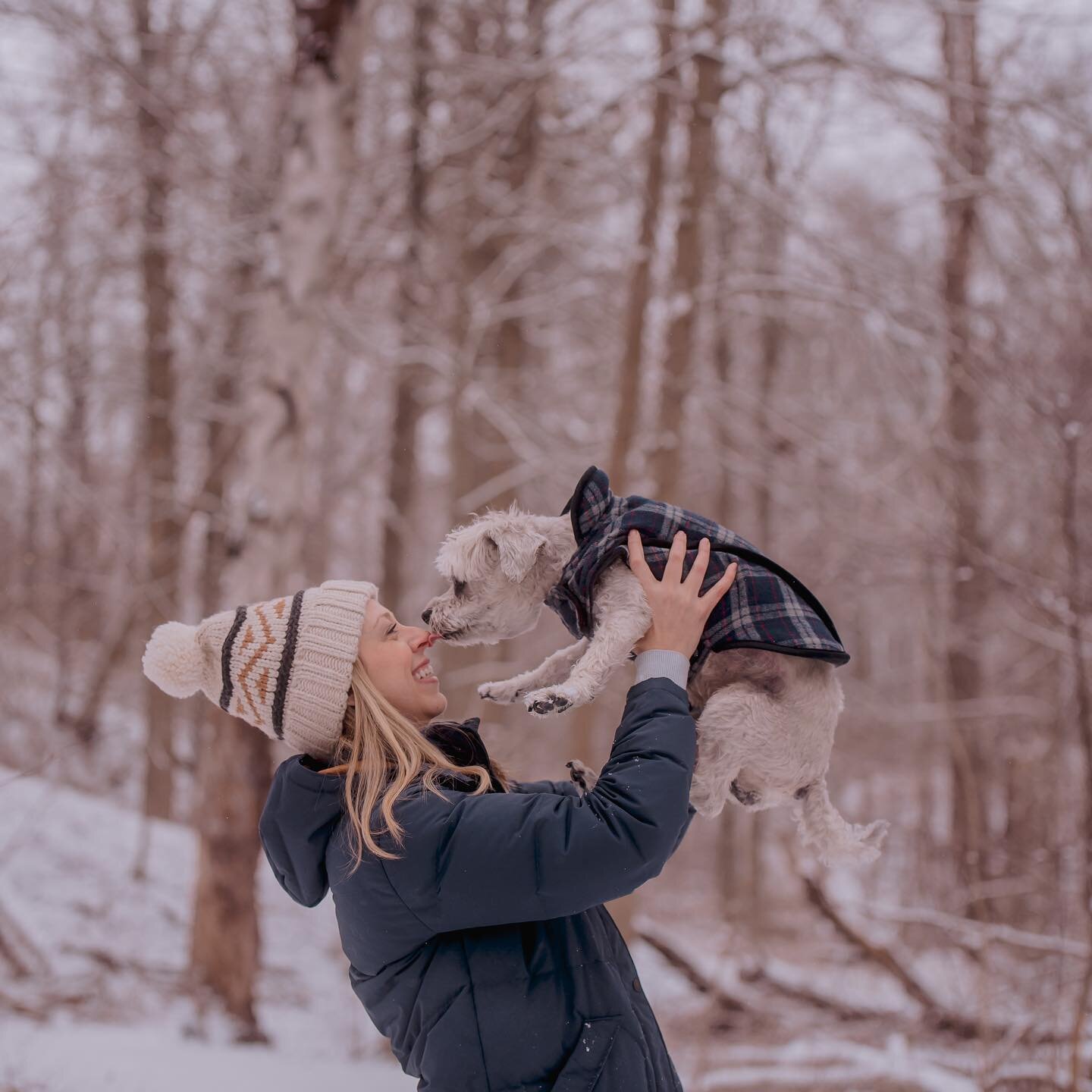 Ann adopted Zoey, a schnauzer/shih tzu mix, shortly after she graduated from college, and the rest is history! She said that the last 14 years since then have been &quot;the best days of my life with her in them.&quot; 🥹

Zoey is a little dog with a