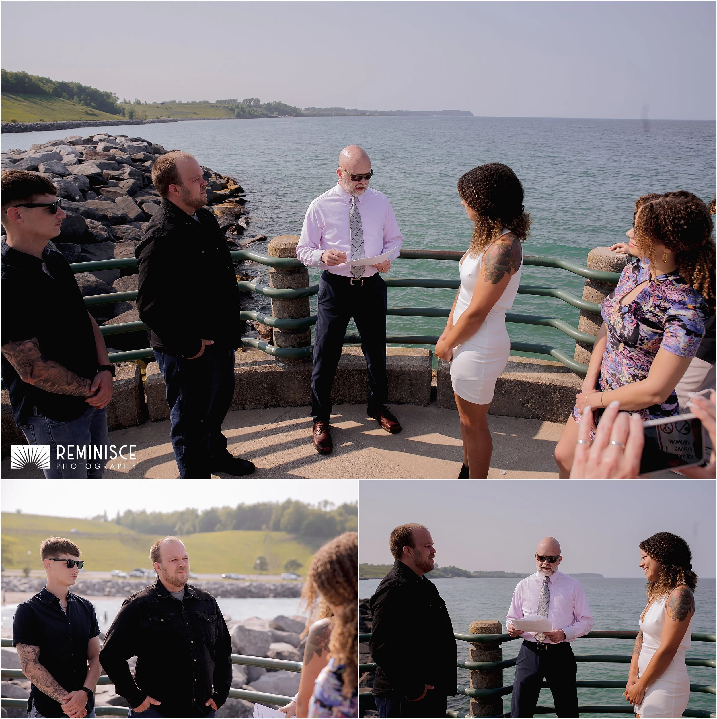 Best Milwaukee wedding photographer servicing Milwaukee, Madison and Chicago in Wisconsin and Illinois. Artistic, fun, and candid wedding photography featuring engagements, elopements, bride groom portraits, LGBT wedding ceremony and wedding reception photographs.
