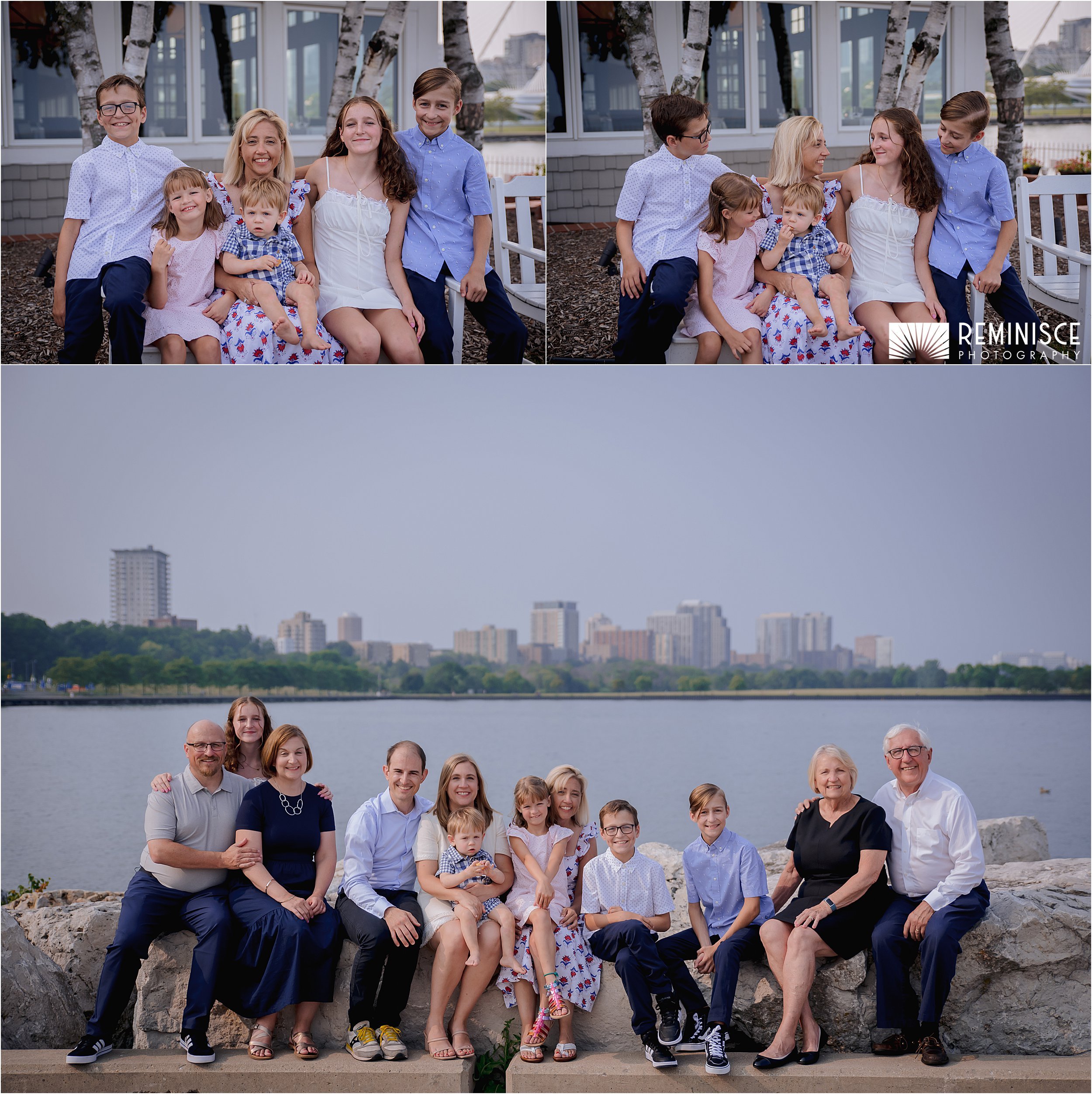 Best Milwaukee, Madison, and Chicago family portrait session photographer. Artistic and candid photography sessions featuring kids, newborns, and babies doing fun poses at their photoshoots.