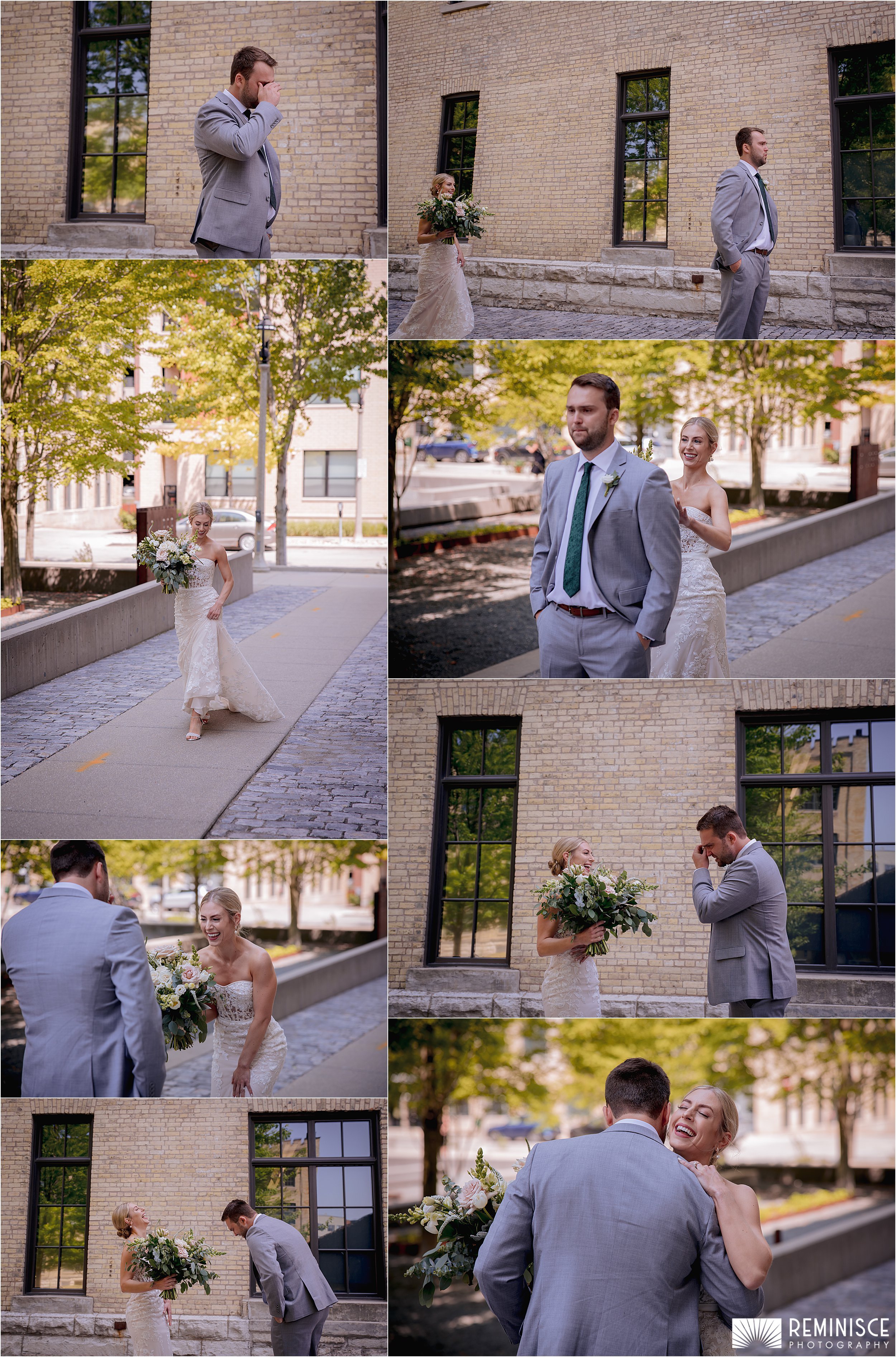 Best Milwaukee wedding photographer servicing Milwaukee, Madison and Chicago in Wisconsin and Illinois. Artistic, fun, and candid wedding photography featuring engagements, elopements, bride groom portraits, LGBT wedding ceremony and wedding reception photographs.