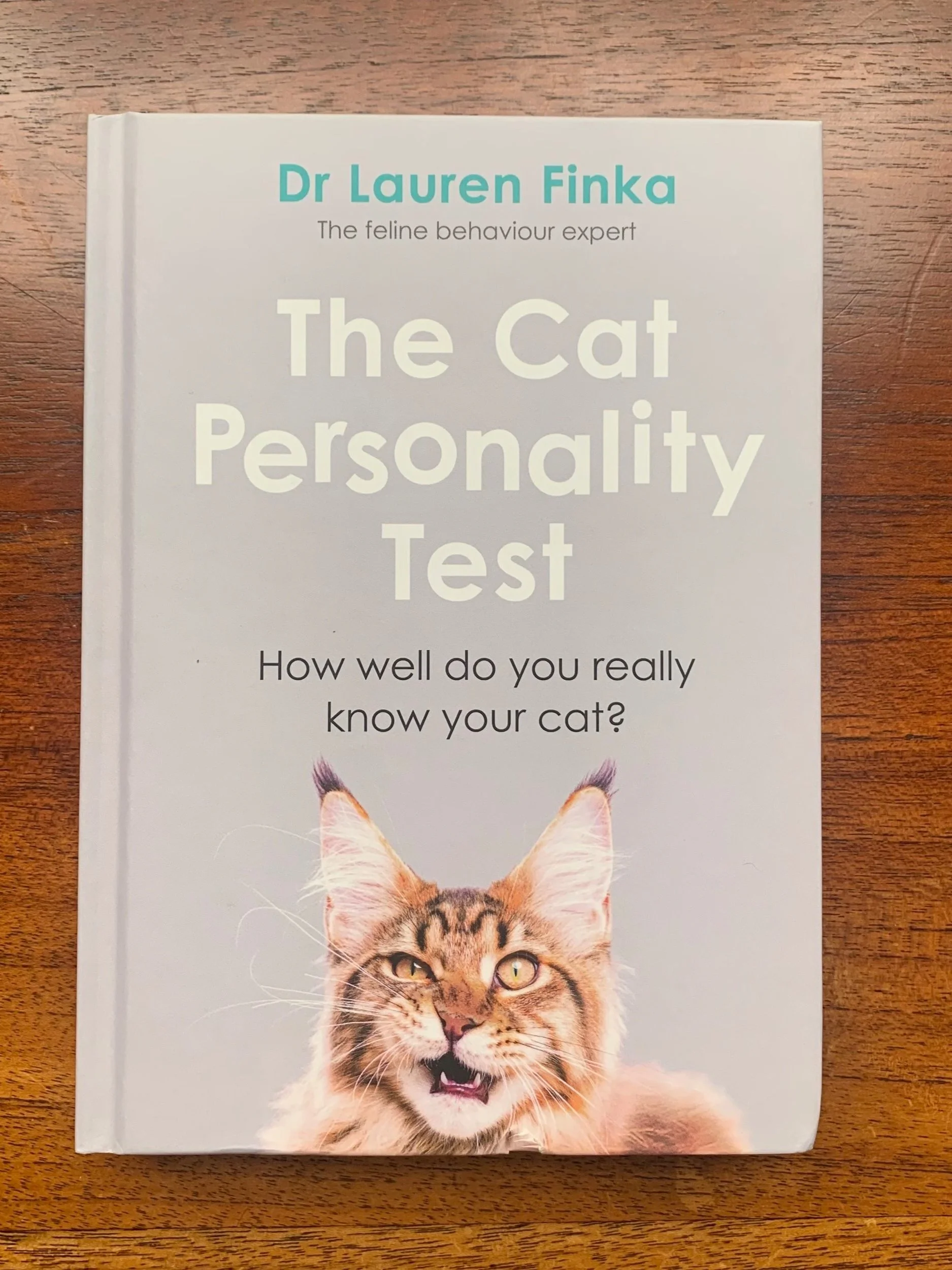 Book review - The Cat Personality Test by Dr Lauren Finka