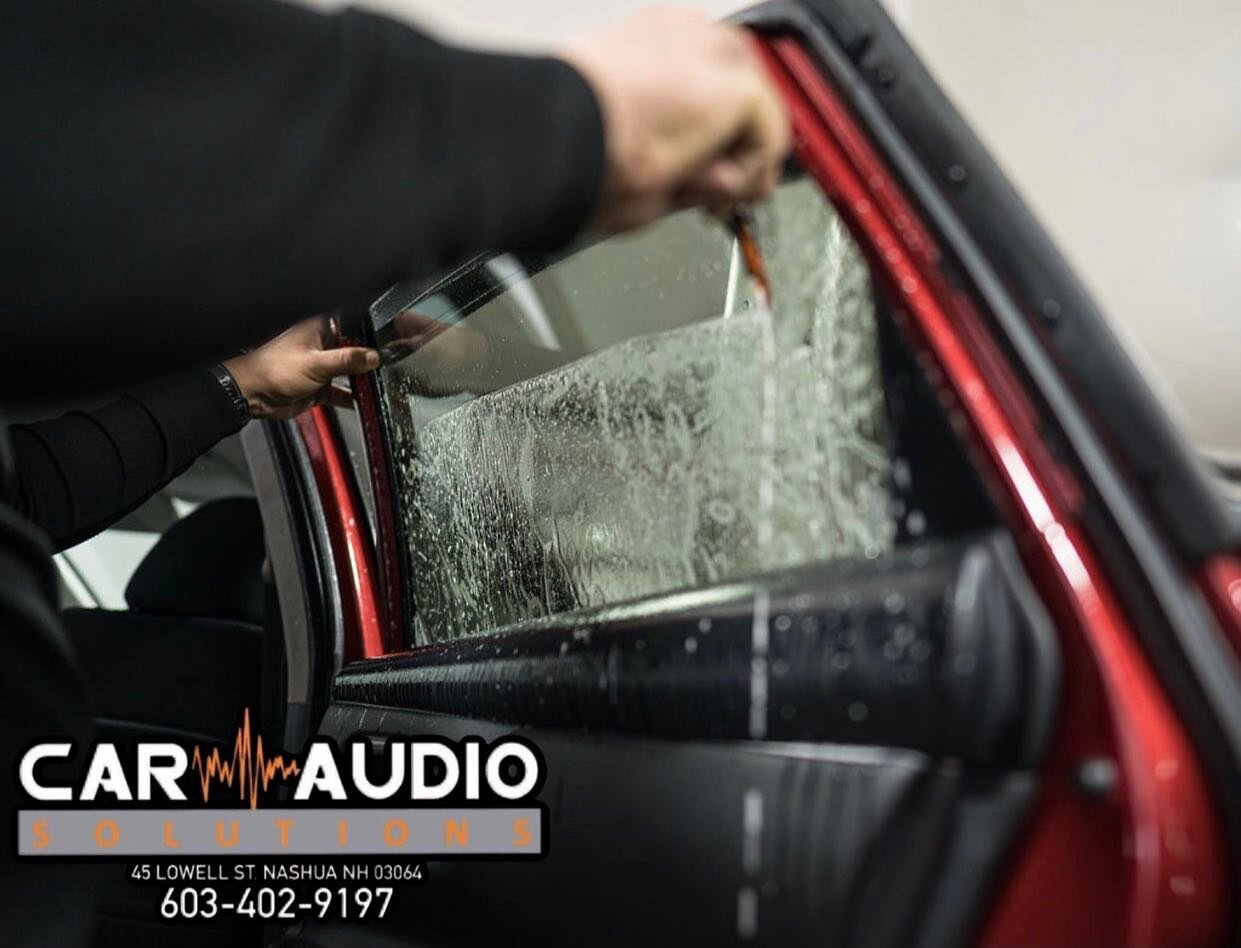 Window Tints are a great way to protect the interior of your vehicle, protection from harmful UV rays, stylish &amp; smooth look! 

Visit our website (link in our bio) for more details!

#car_audio_solutions #caraudiosolutionsnh #caraudiosolutionsnas