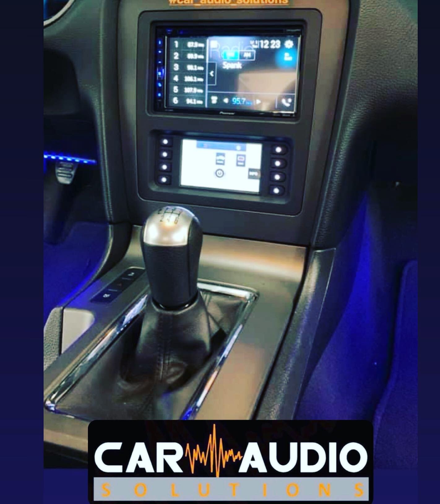 2014 Ford Mustang with a CarPlay upgrade head unit/ Pioneer radio fully loaded lower unit with interior LED lights professionally installed by us #car_audio_solutions !
&bull;
#car_audio_solutions #pioneerradio #pioneercarradio #pioneer #metraelectro