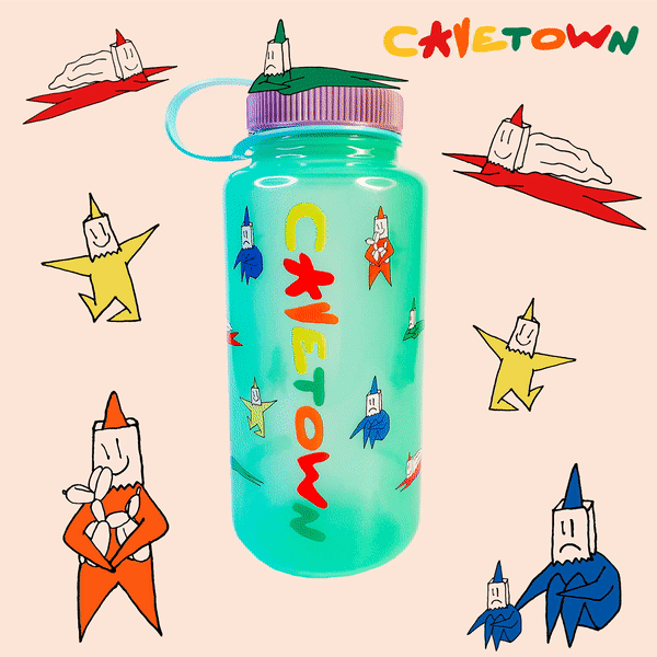 cavetown glow-in-the-dark nalgene