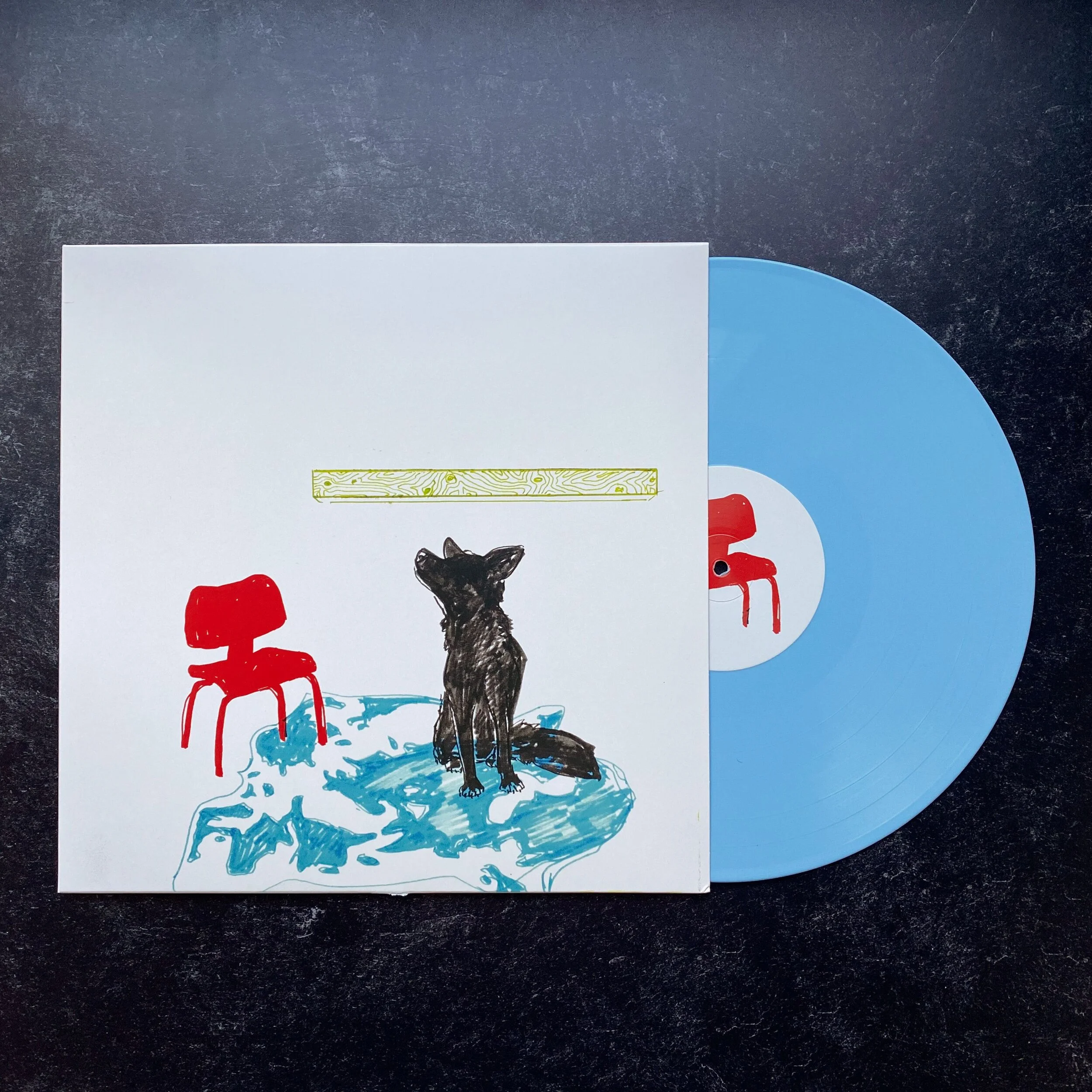 dogleg - melee (blue vinyl)