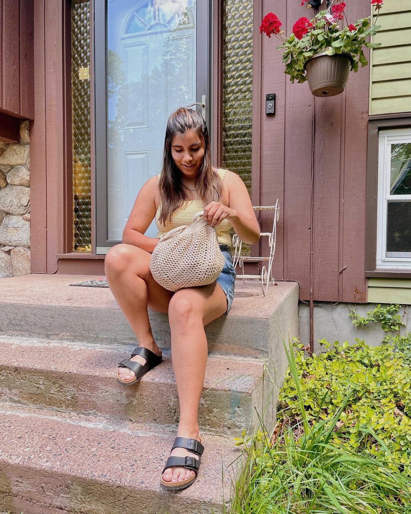Happy first week of summer ☀️ 

We just added new colors on our Nubes Bag and Celeste Top to our website! Go check them out!