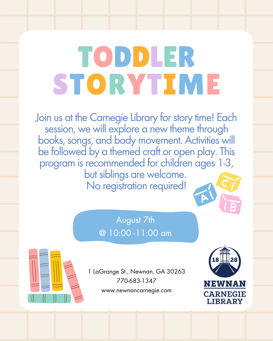 Toddler Story Time