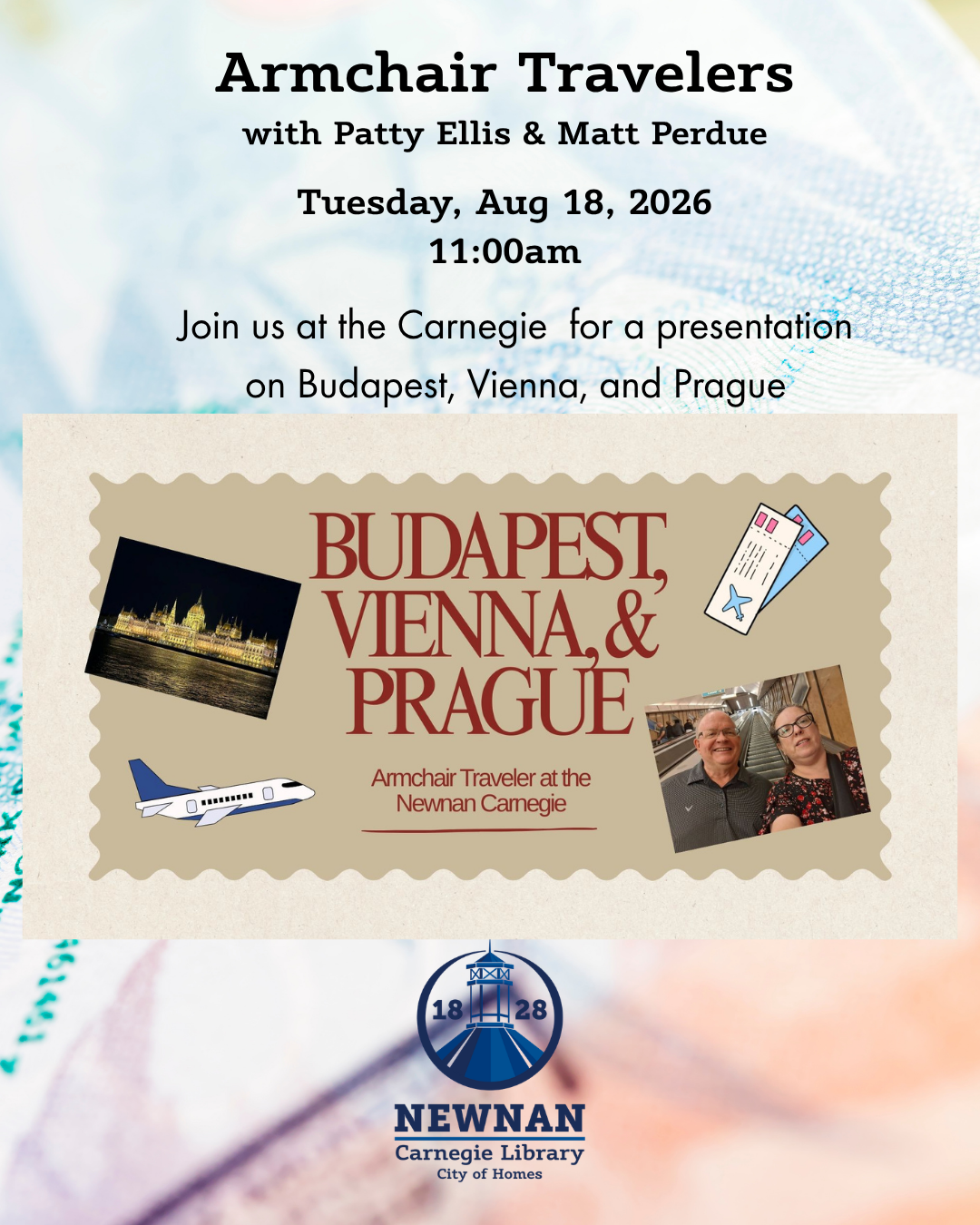 Armchair Travelers Talk: Budapest, Vienna and Prague