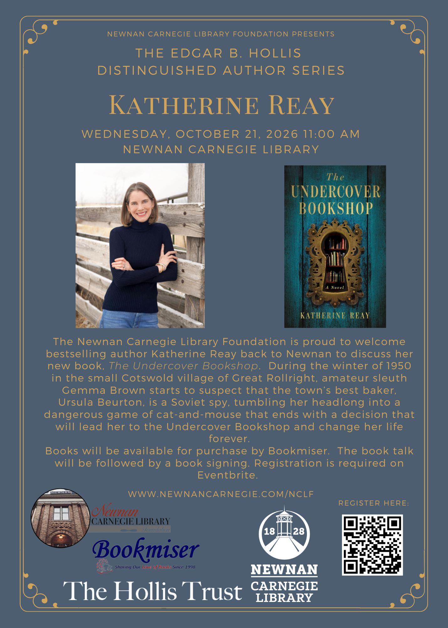 Katherine Reay, Author Speaker Series