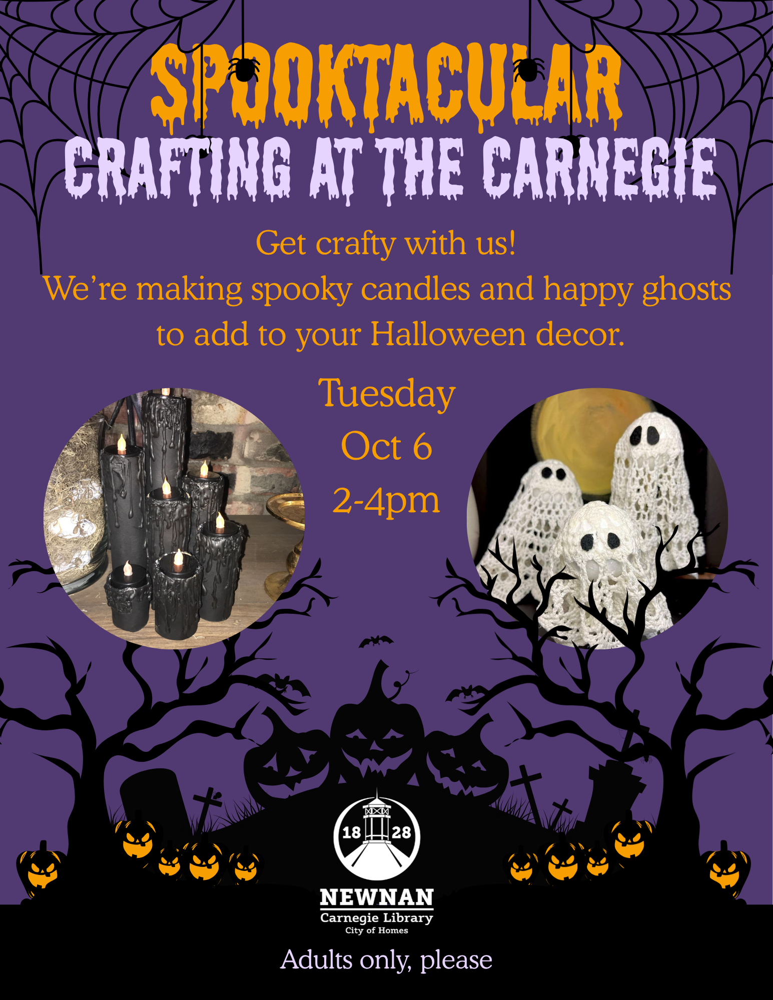Spooktacular Crafting at the Carnegie