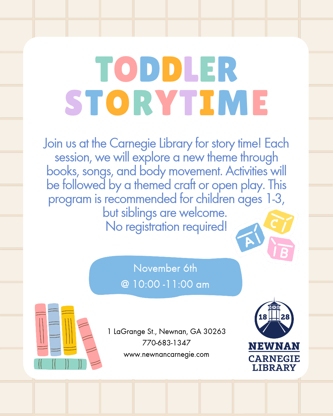 Toddler Story Time