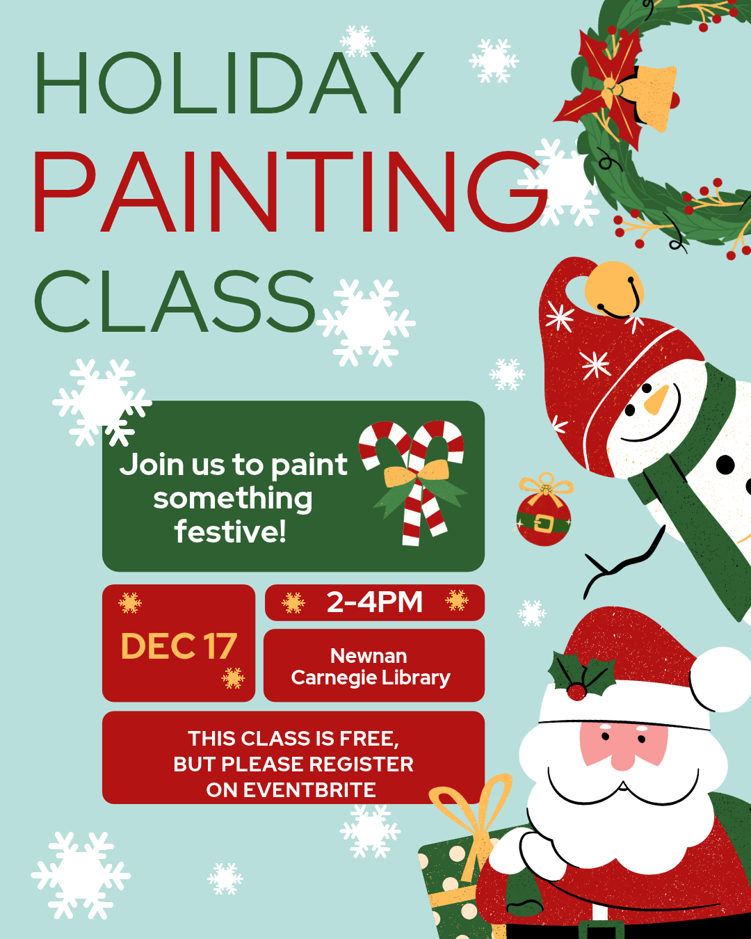 Holiday Painting Class