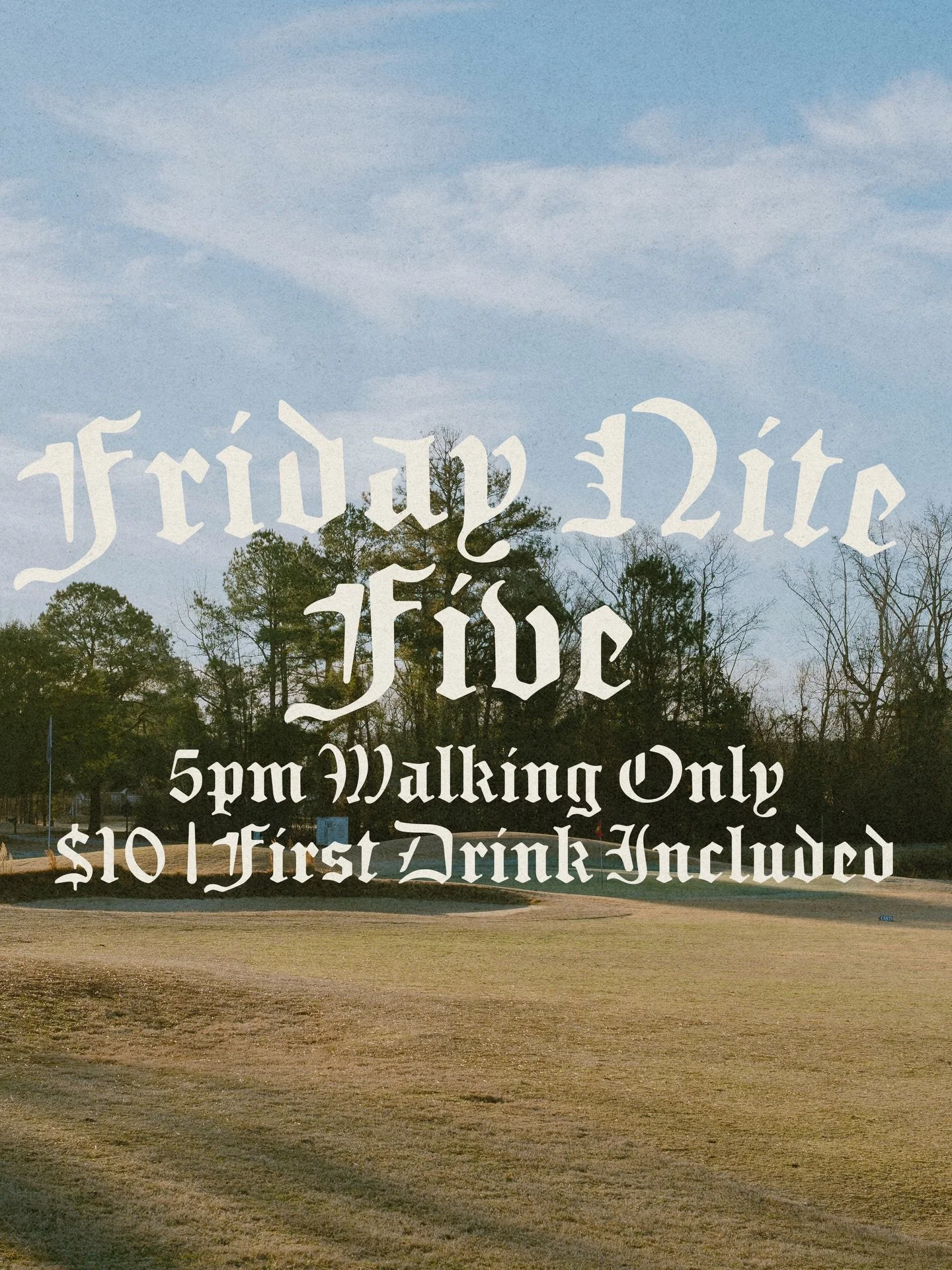 Friday Nite Five is back tomorrow nite! This week we should have plenty of daylight!