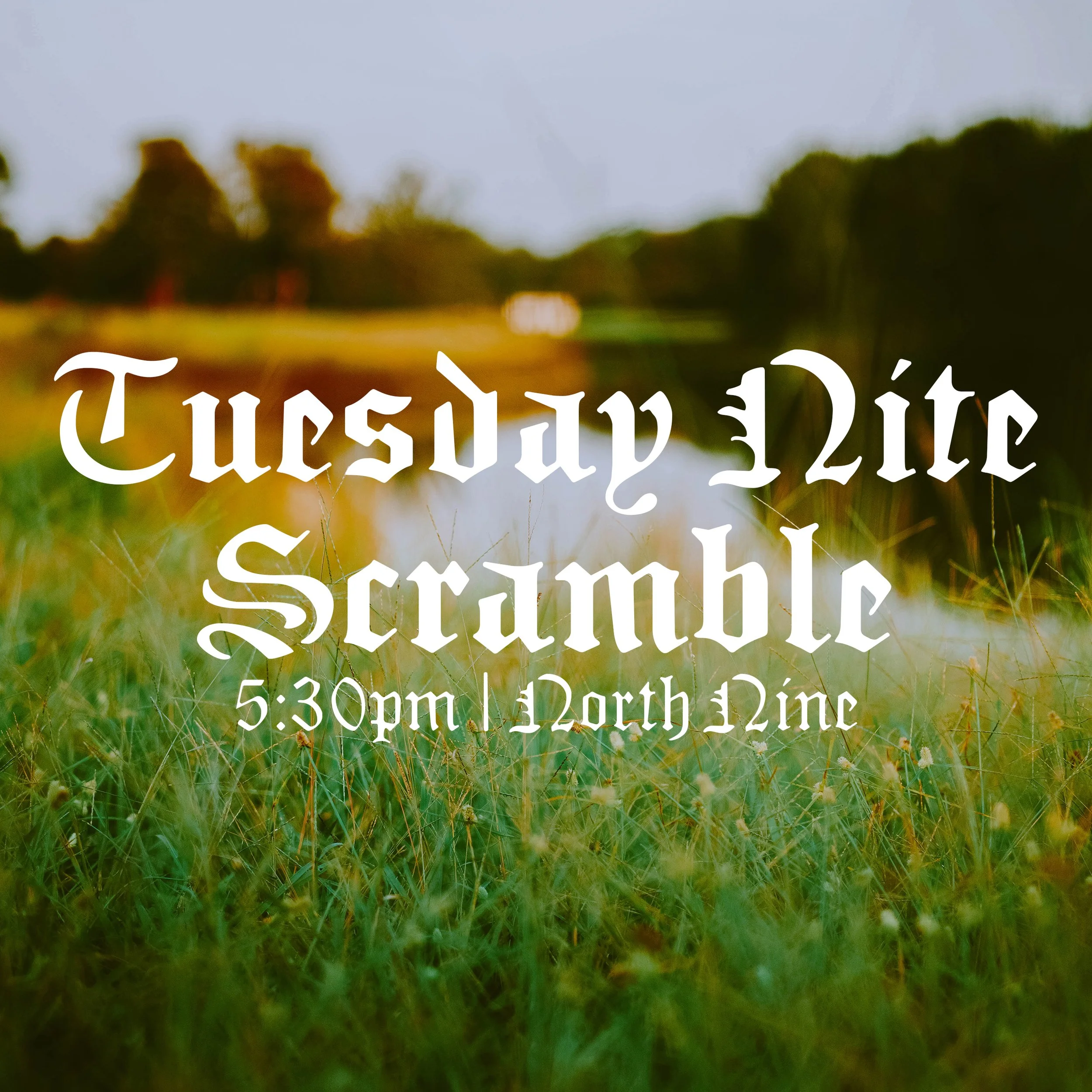 Tuesday Nite Scramble