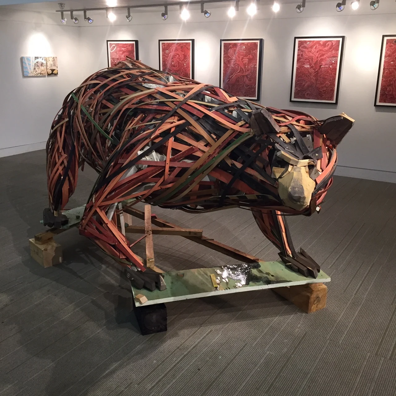 Exhibits Associate Curates and Contributes to Folkland Exhibit at Portland Public Library