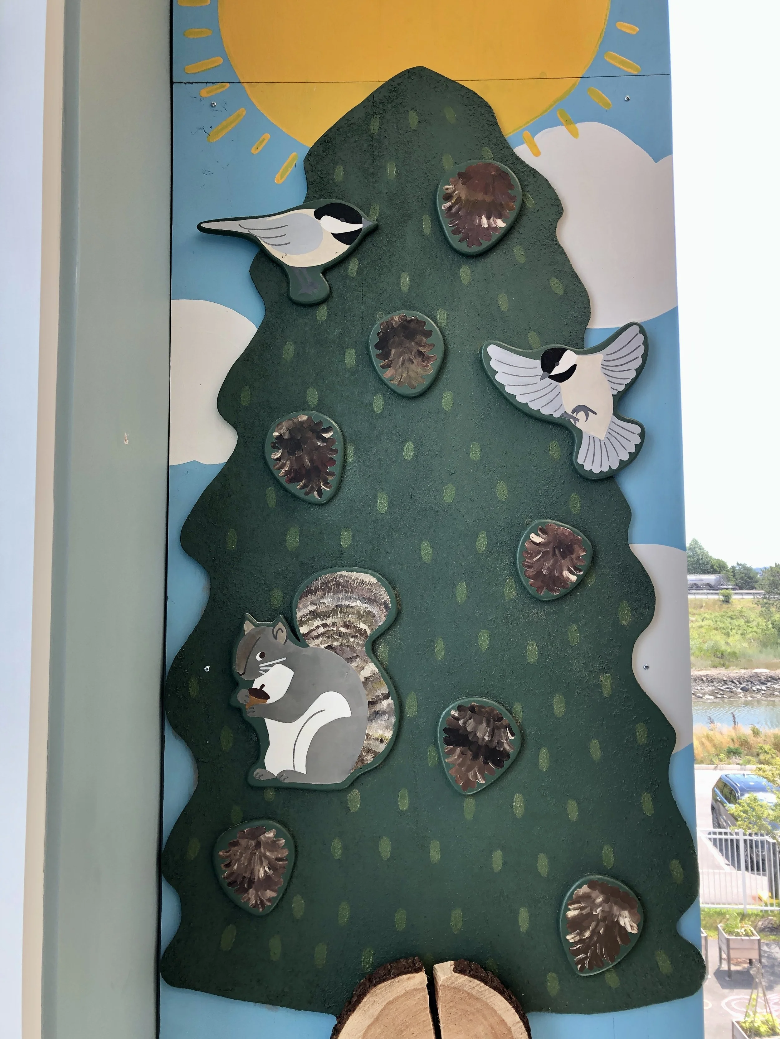 New in the Makerspace: Interactive Mural