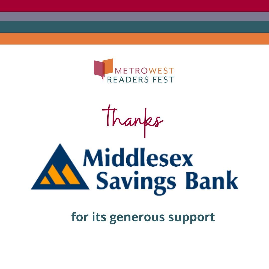 Thank you, @middlesexbank, for your support of MWRF 2022!