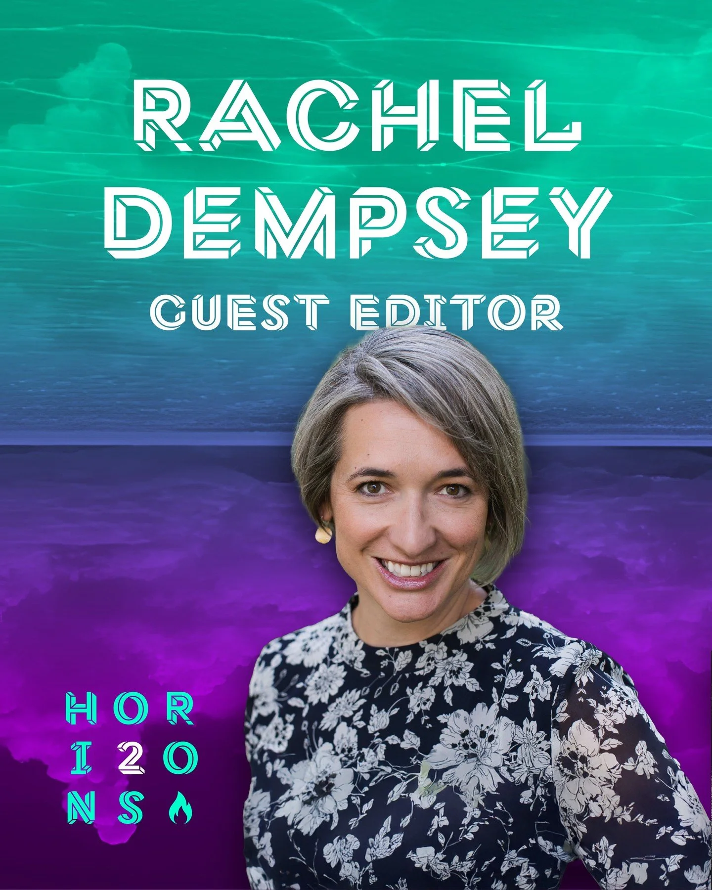 The first of our mystery guest editors for #HORIZONS: Expeditions in Short Fiction, Vol. 2 is revealed! 

Please welcome Rachel Horak Dempsey (@rachelsdempsey), a Denver-based writer of dark fiction whose work has appeared in anthologies from Shackle