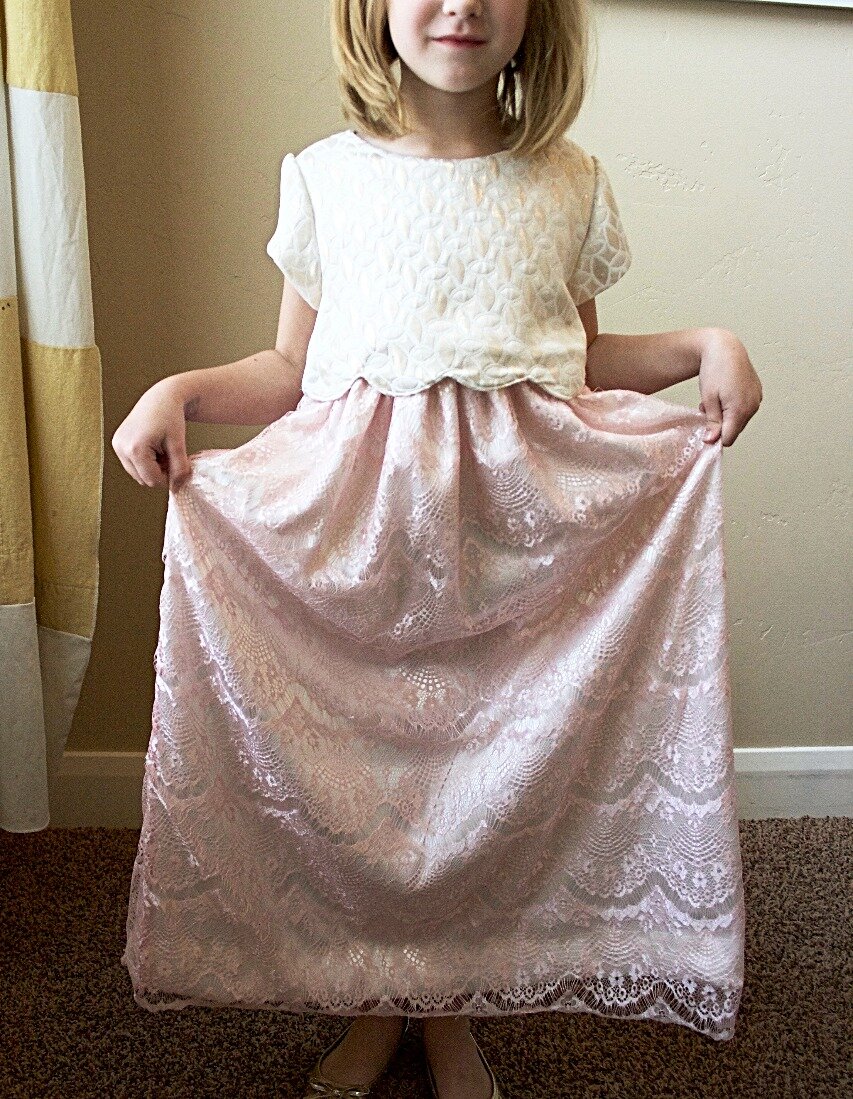 Easter dress pattern; Sullivan Dress by SewMuchAdo