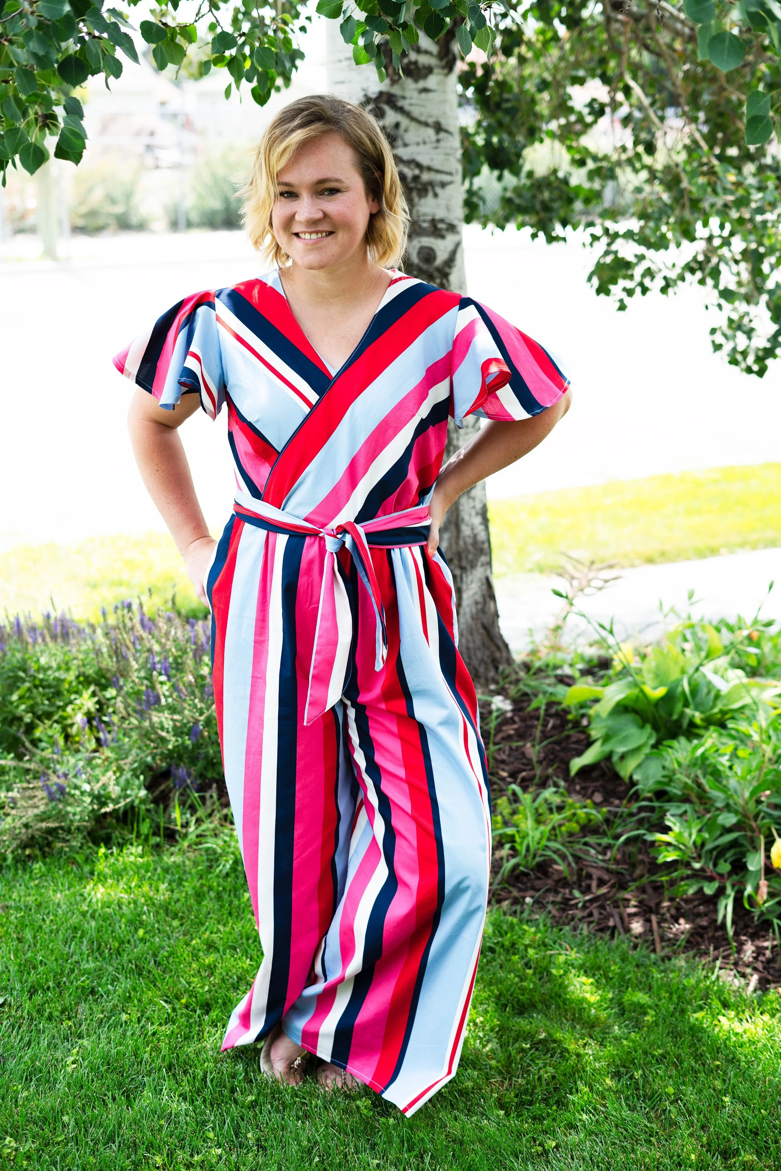 Pattern Mash-up! Simplicity #8608 and McCall's #7577