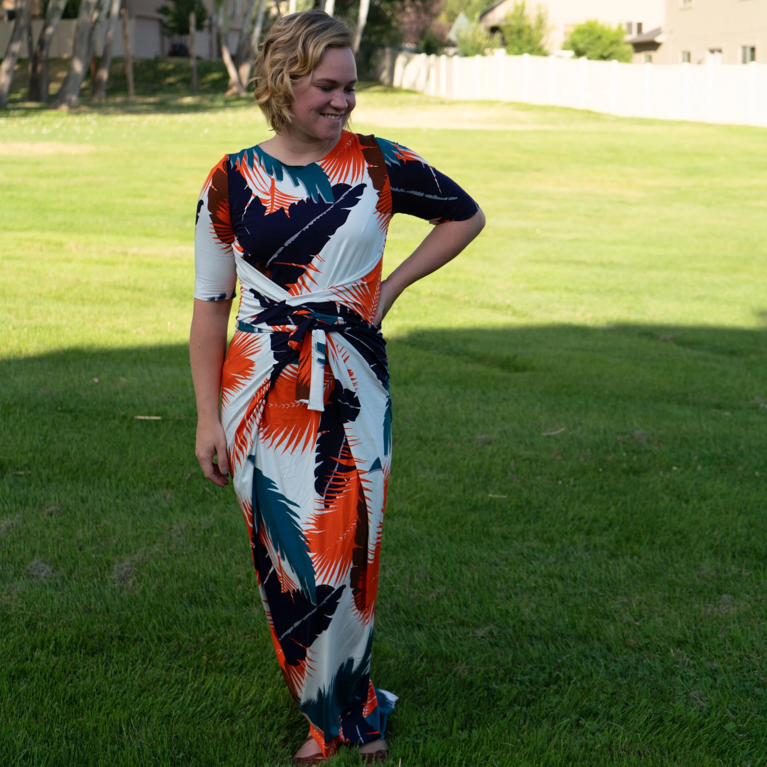 The Kielo Wrap Dress from Named Clothing