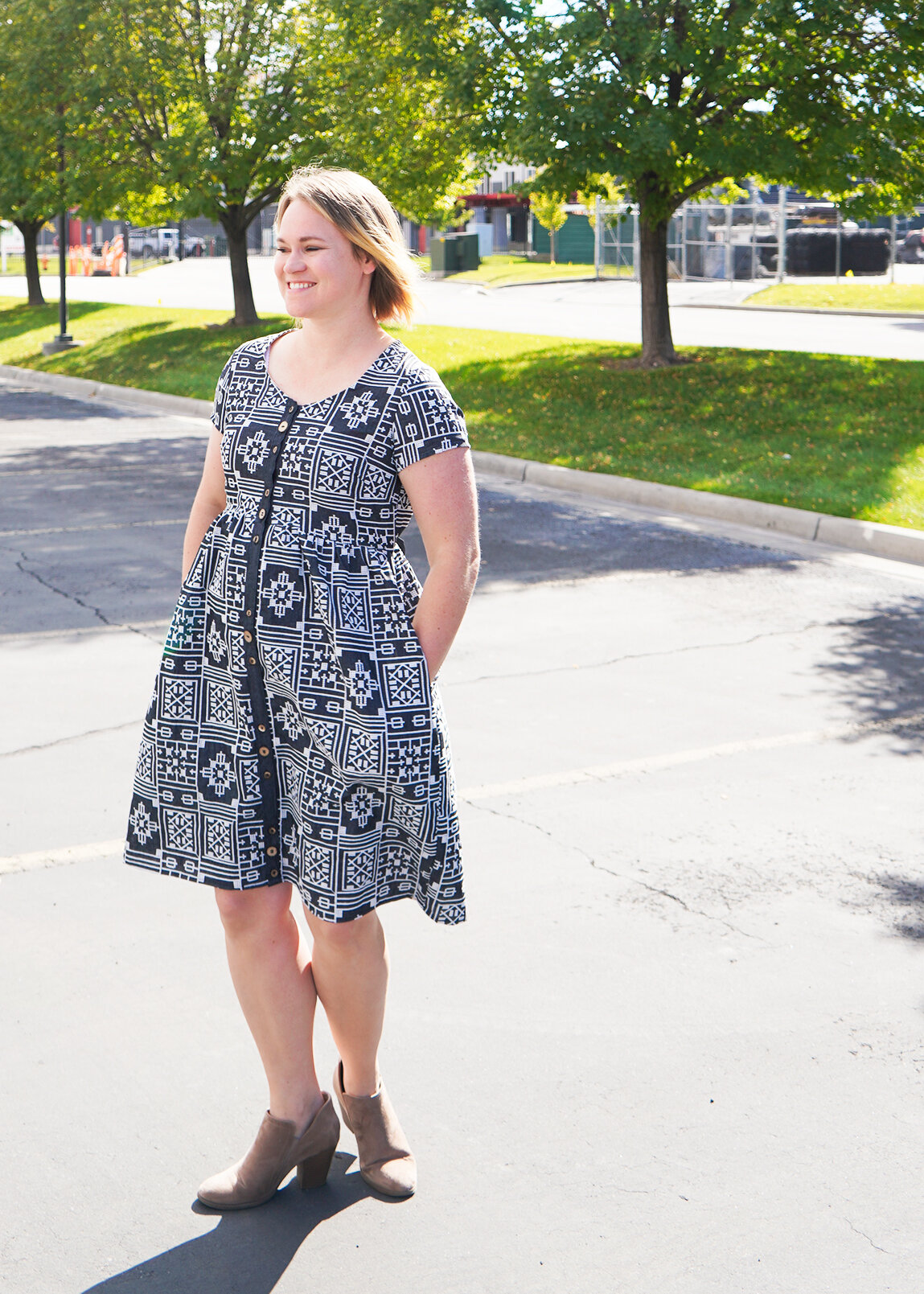 The Hinterland Dress by Sew Liberated
