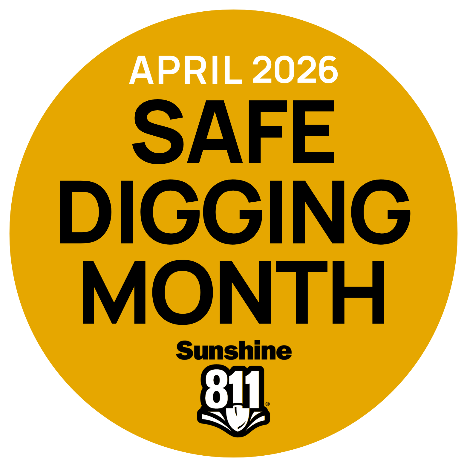 April 2026 Safe Digging Month