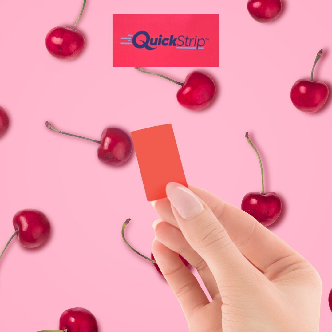 🍒✨ Elevate your experience with the QuickStrip&rsquo;s Cherry 10-Pack! 🌿💊 Indulge in the pleasant, slightly citrus cherry profile of each strip, crafted with natural flavours for a delightful sensation. These thin, rapidly dissolving strips offer 